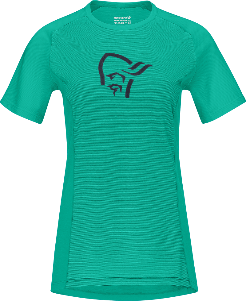 fjørå wool T-Shirt W's Arcadia