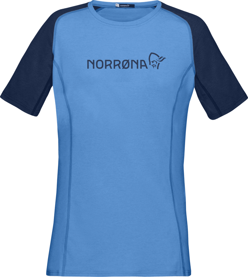 fjørå equaliser lightweight T-Shirt (W) Indigo Night/Campanula