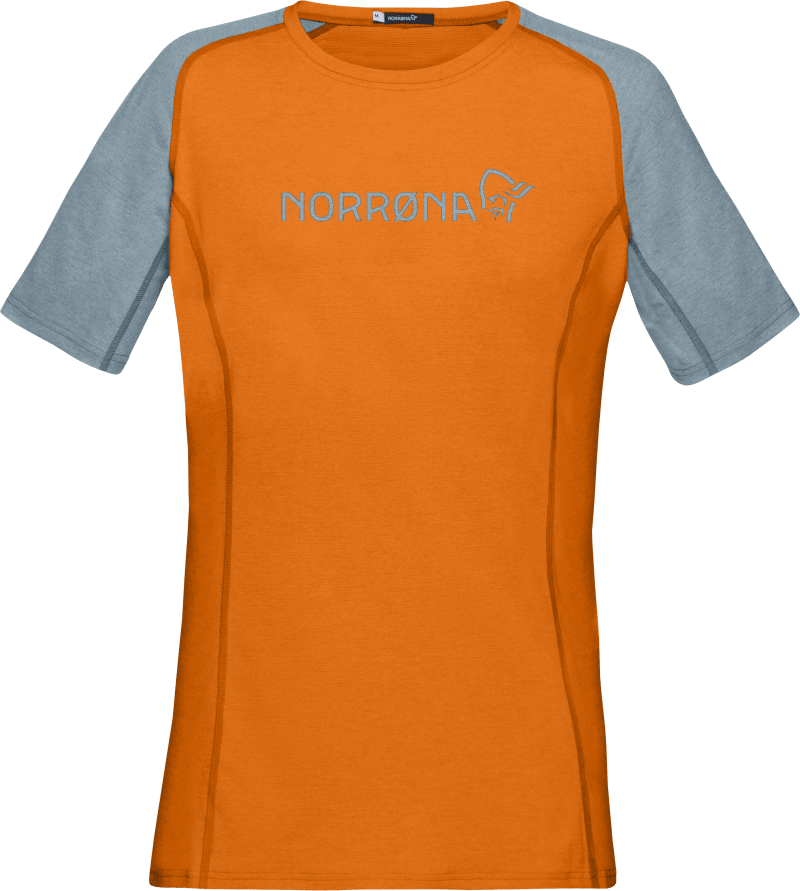 fjørå equaliser lightweight T-Shirt (W) Orange Popsicle/Tourmaline