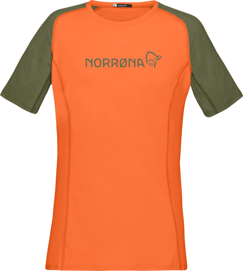 fjørå equaliser lightweight T-Shirt (W) Orange Alert