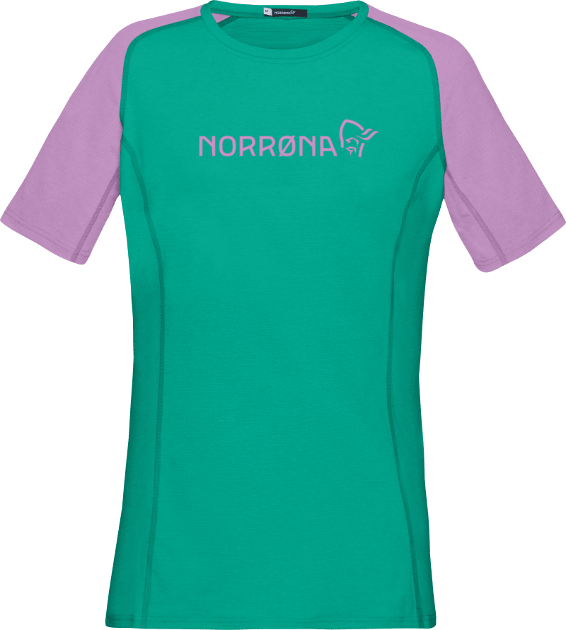 fjørå equaliser lightweight T-Shirt (W) Violet Tulle/Arcadia