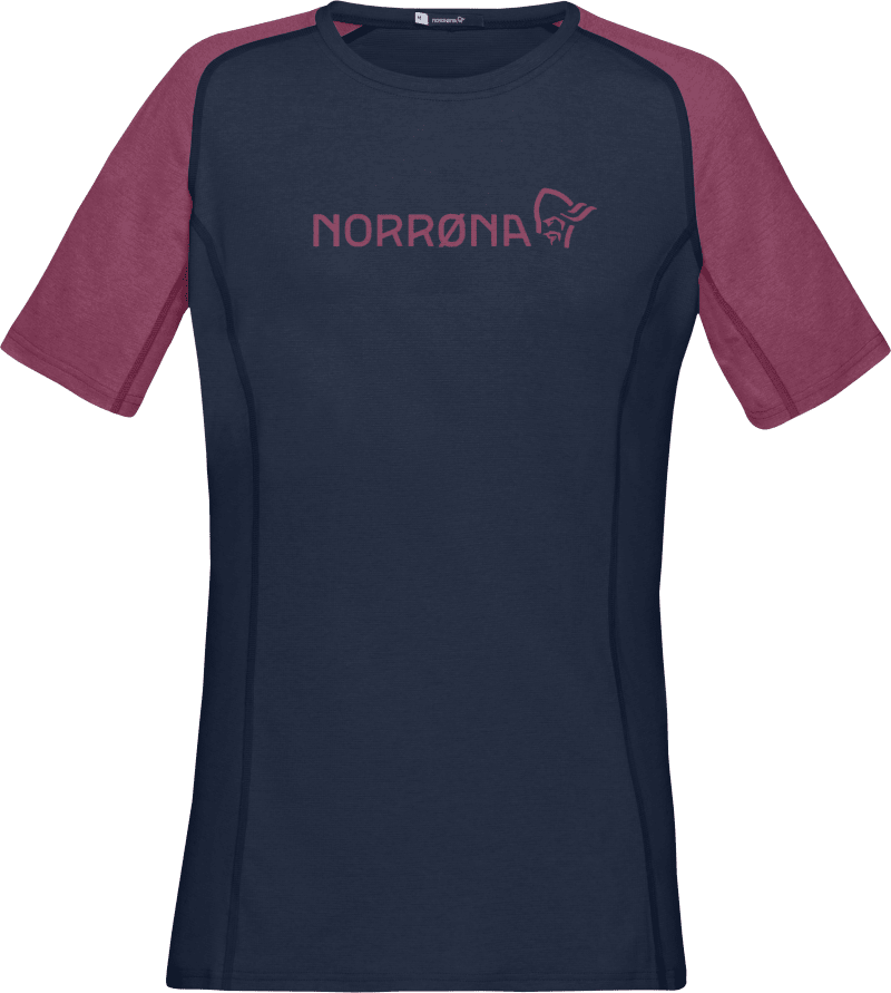 fjørå equaliser lightweight T-Shirt (W) Violet Quartz/Indigo Night