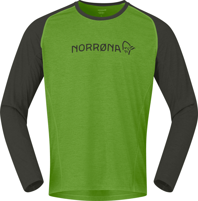 fjørå equaliser lightweight Long Sleeve M's Norrøna Green