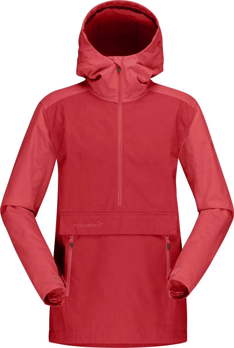 svalbard cotton Anorak (W) Crisp Ruby