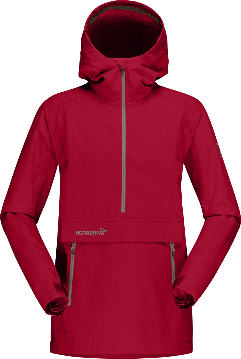 svalbard cotton Anorak W's Jester Red
