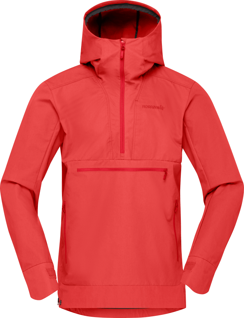 femund cotton Anorak M's Paprika