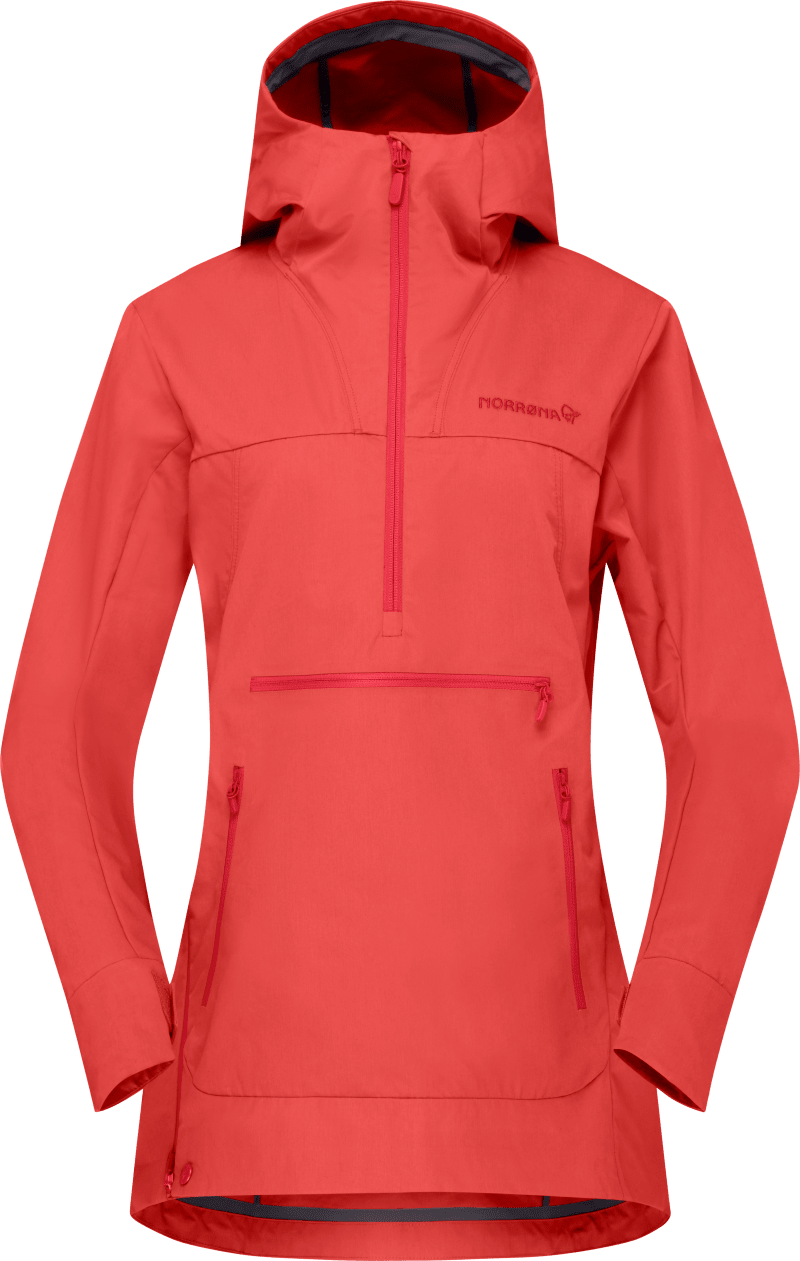 femund cotton Anorak W's Paprika