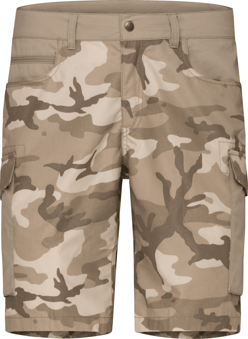 femund cotton Cargo Shorts M's Oatmeal/Pure Cashmere/Brindle