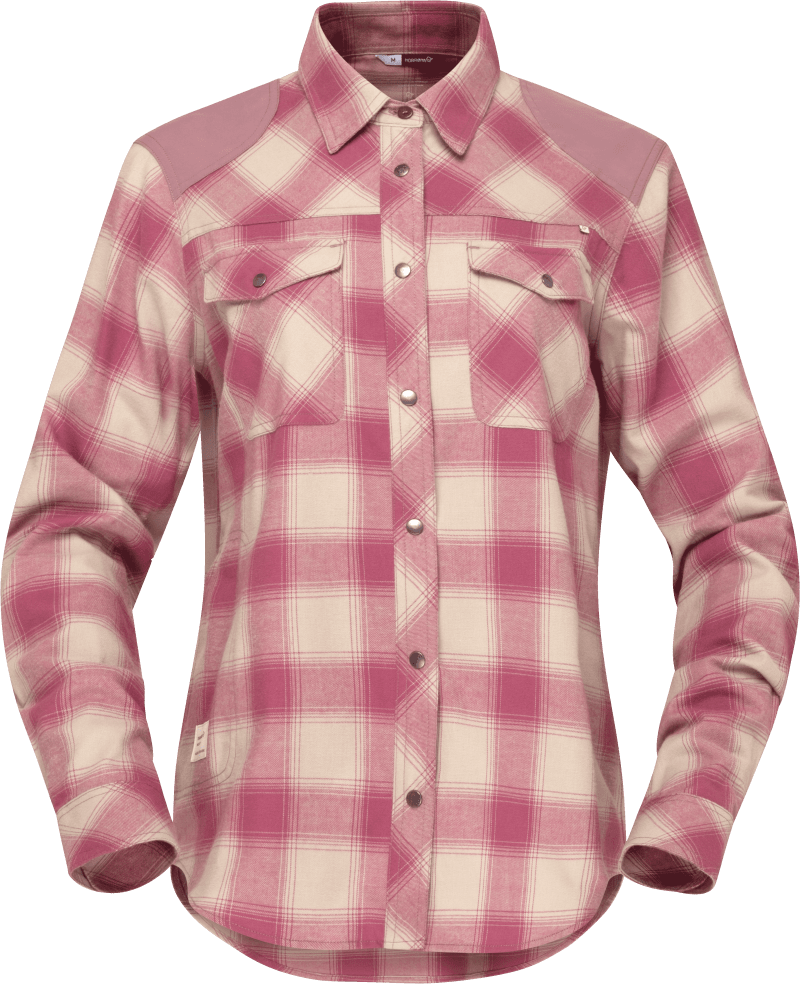 femund flannel Shirt W's Grape Shake