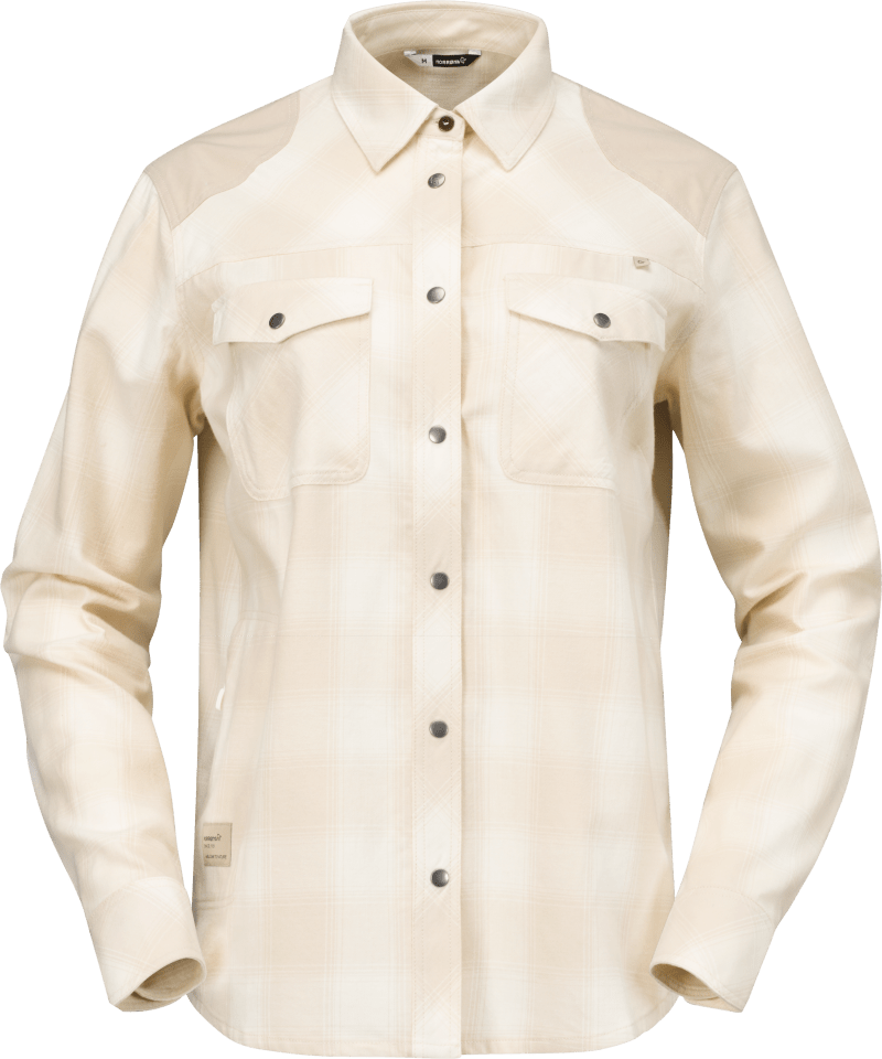 femund flannel Shirt W's Snow White