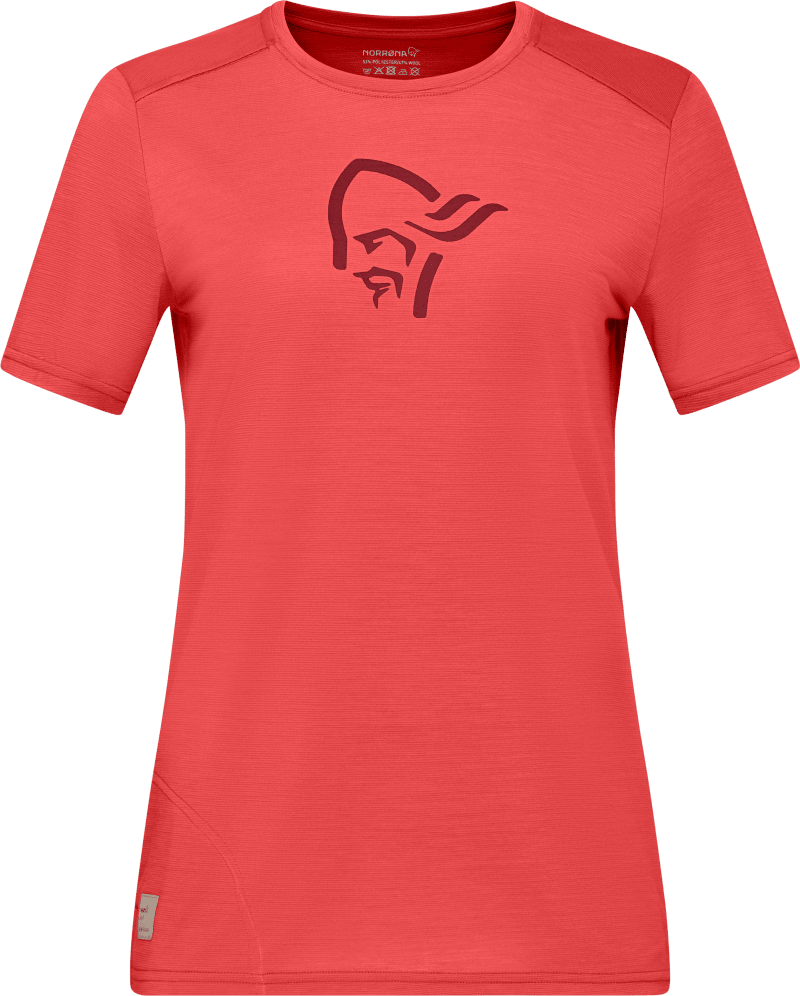 femund equaliser merino T- Shirt W's Paprika