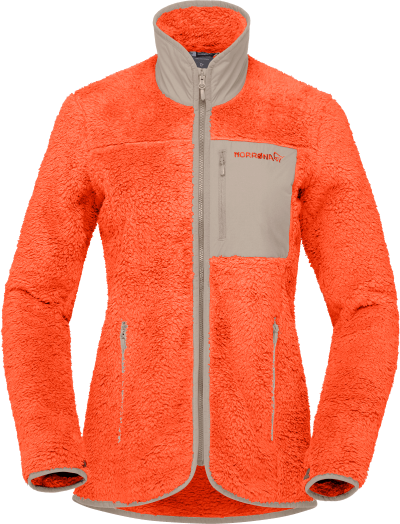 femund warm3 Jacket W's Orange Alert