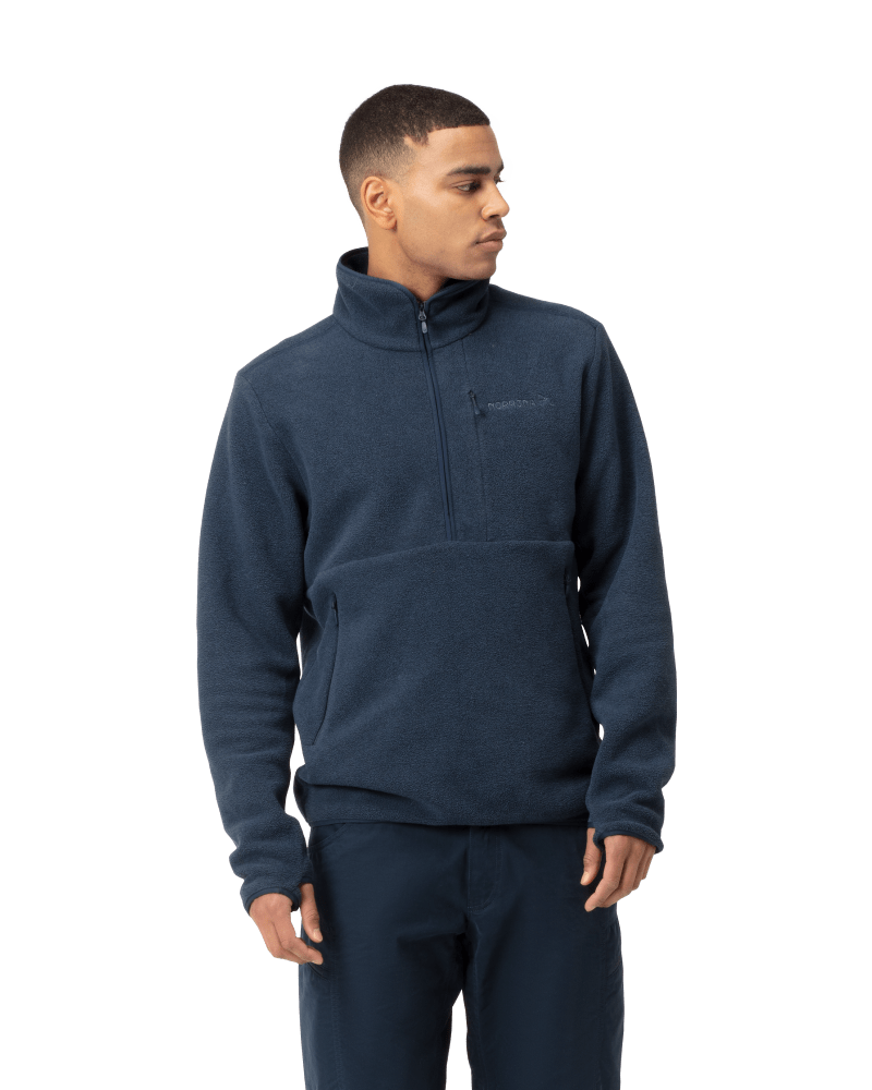 femund warm2 Zip Neck Indigo Night