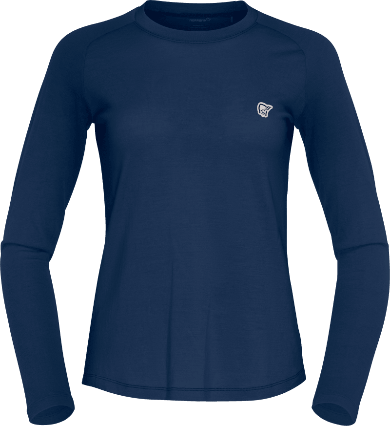 femund pureUll Long sleeve W's Indigo Night