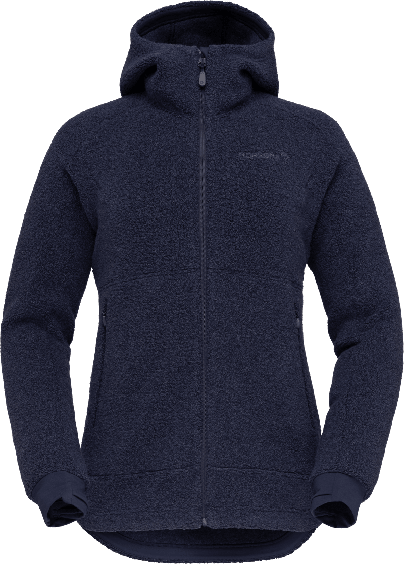 femund warmwool3 Hood W's Indigo Night