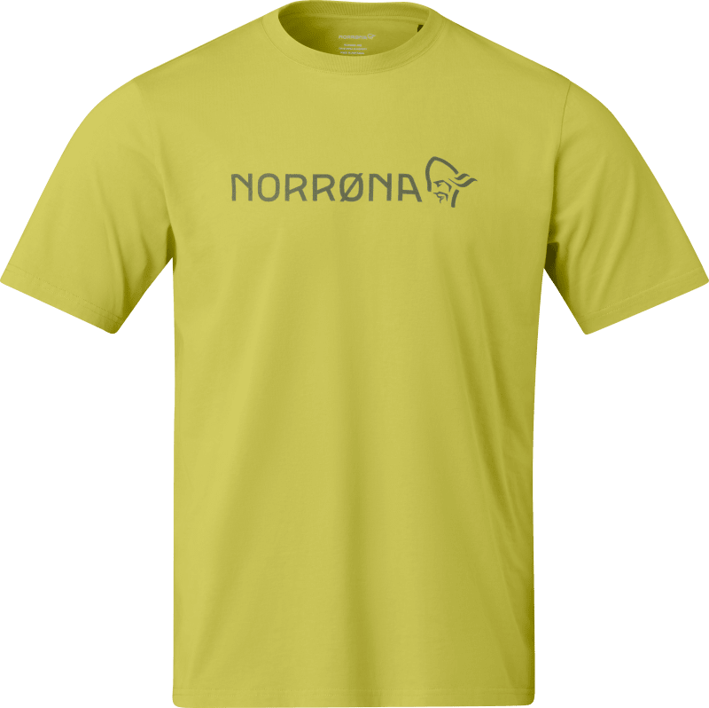 /29 cotton Norrøna viking T-shirt M's Golden Lime