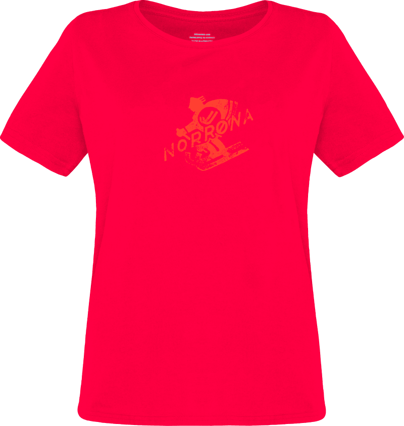 /29 cotton 50's logo T-Shirt W's Crisp Ruby