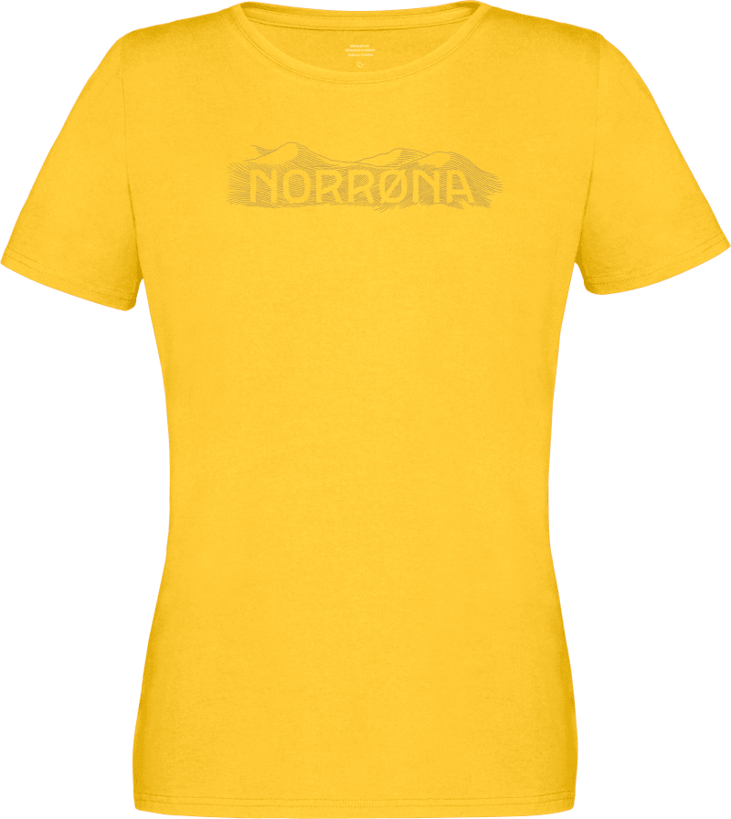 /29 cotton range T-Shirt W's Lemon Chrome