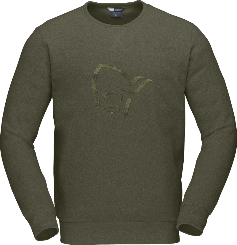 norrøna Crew Neck Unisex Olive Night