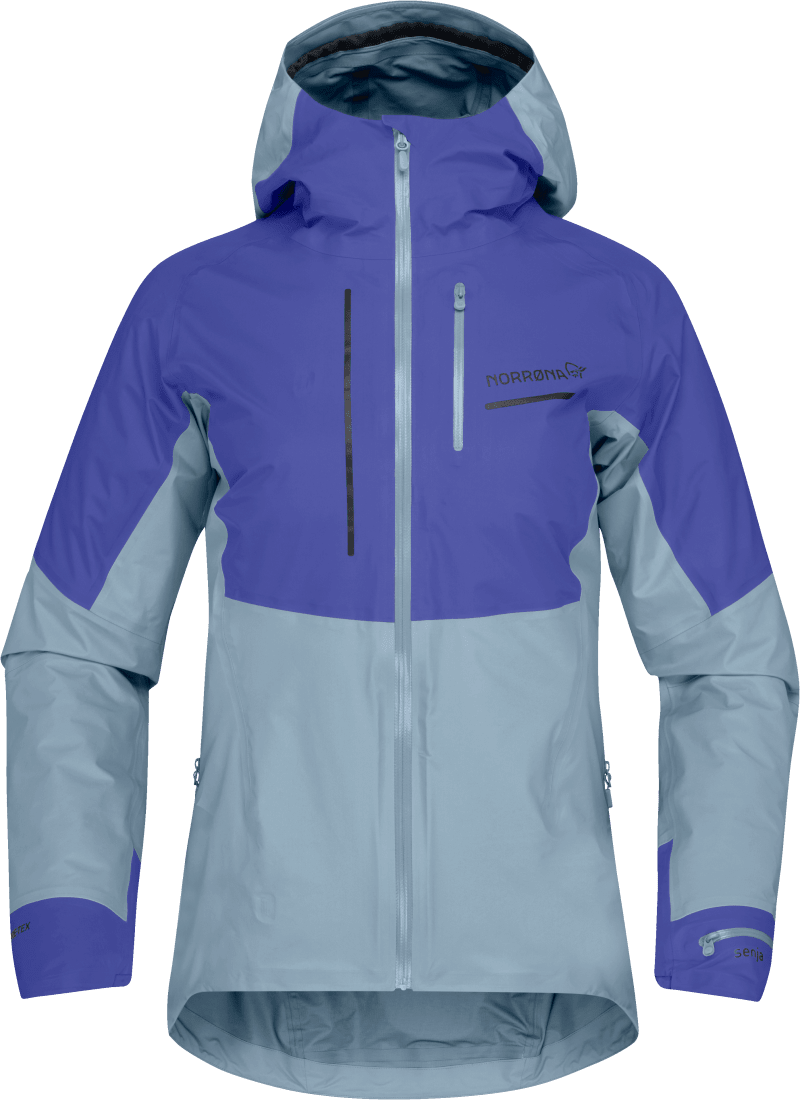 senja Gore-Tex Active Jacket W's Royal Blue/Blue Fog