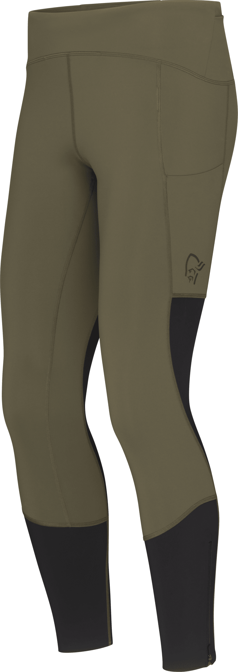 senja equaliser stretch Tights M's Olive Night/Caviar Black