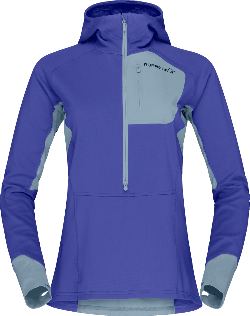 senja warm1 Hood W's Royal Blue