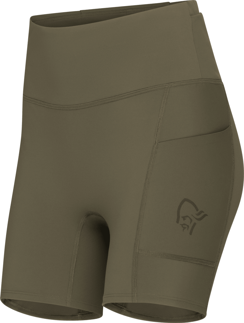 senja equaliser stretch 6'' Tights W's Olive Night/Caviar Black