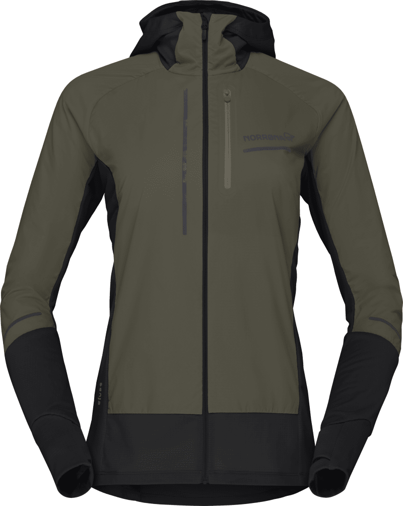 senja Alpha90 Hood W's Olive Night