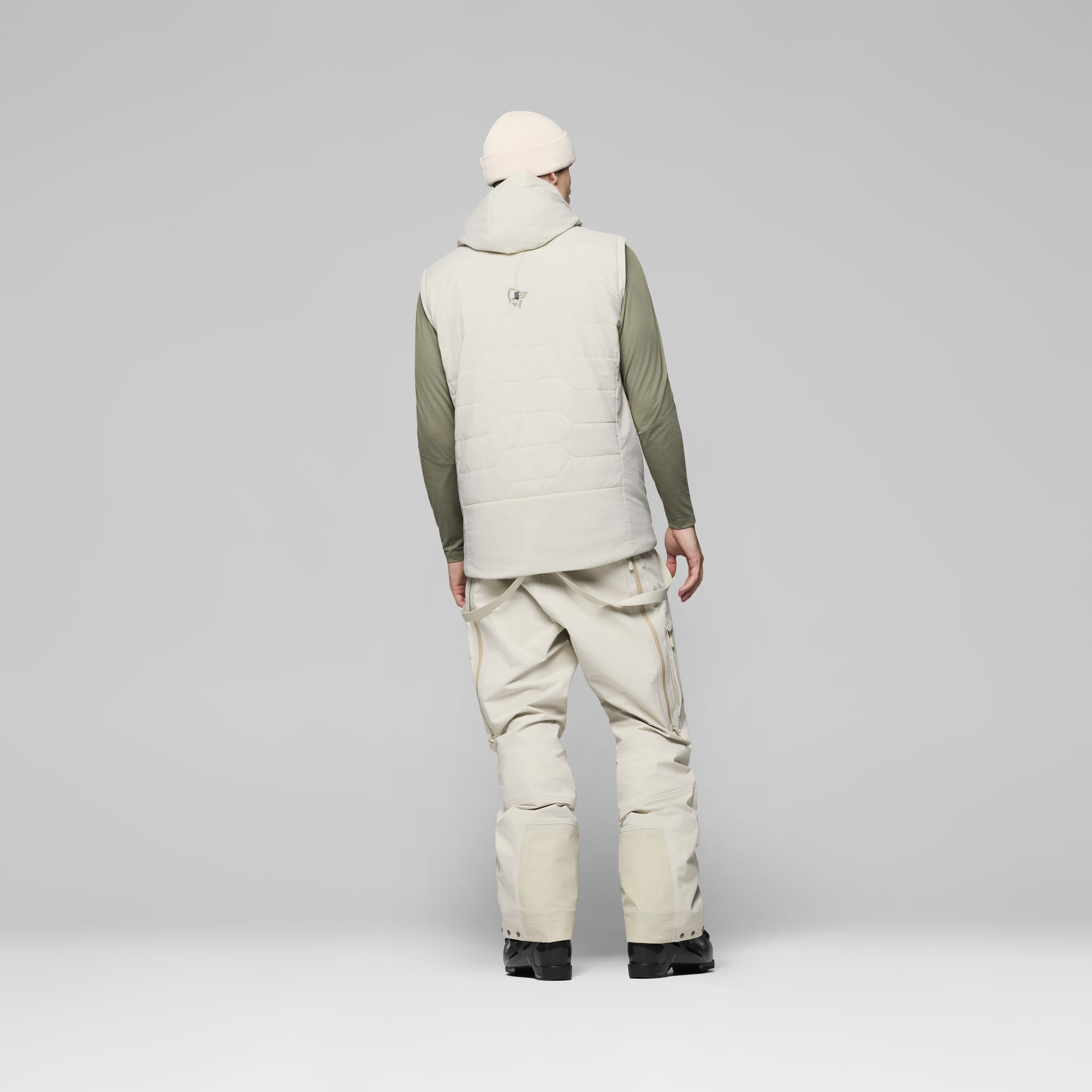 Male Look back image of more thermo60 aero200 Jacket Oatmeal