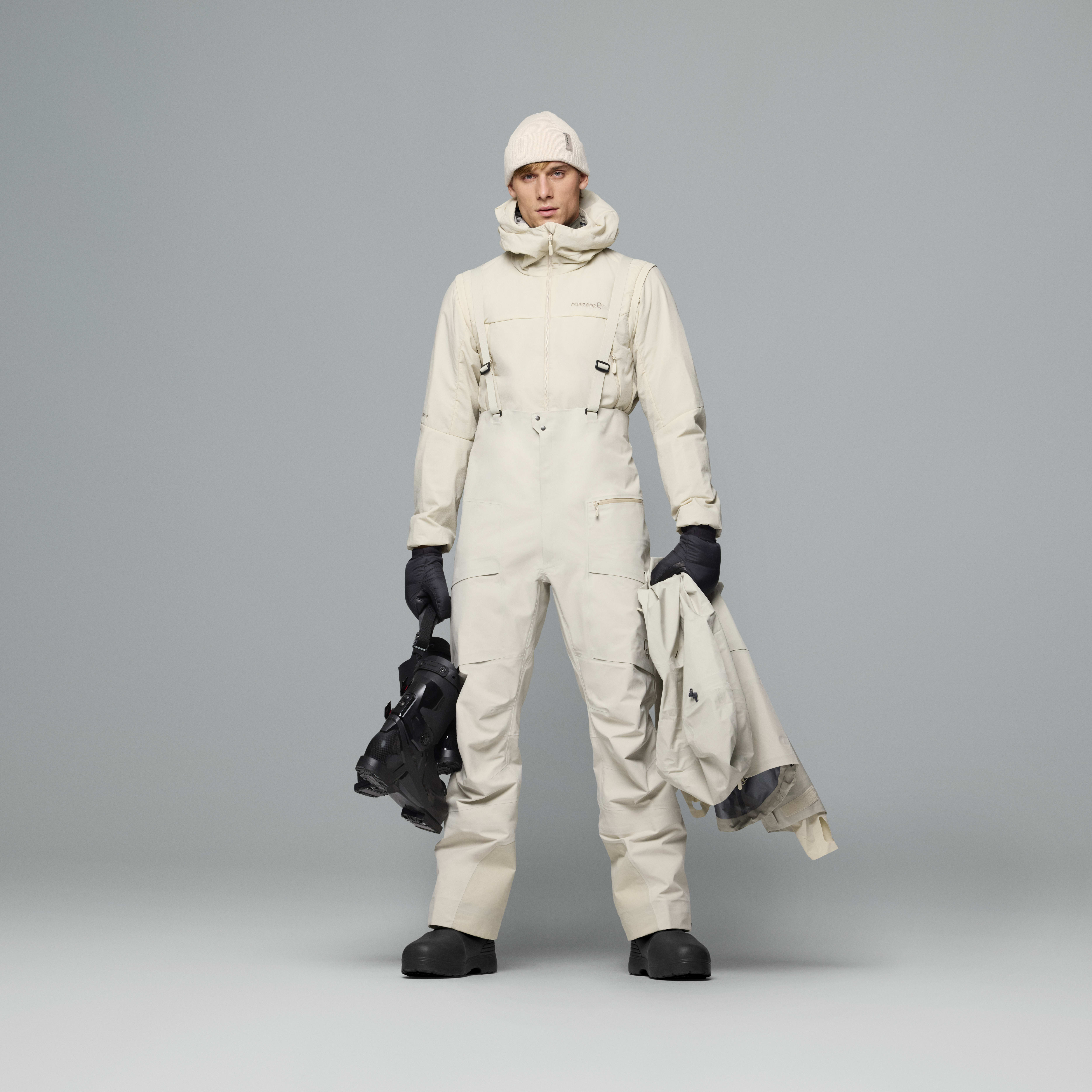 Male Look back image of more thermo60 aero200 Jacket Oatmeal