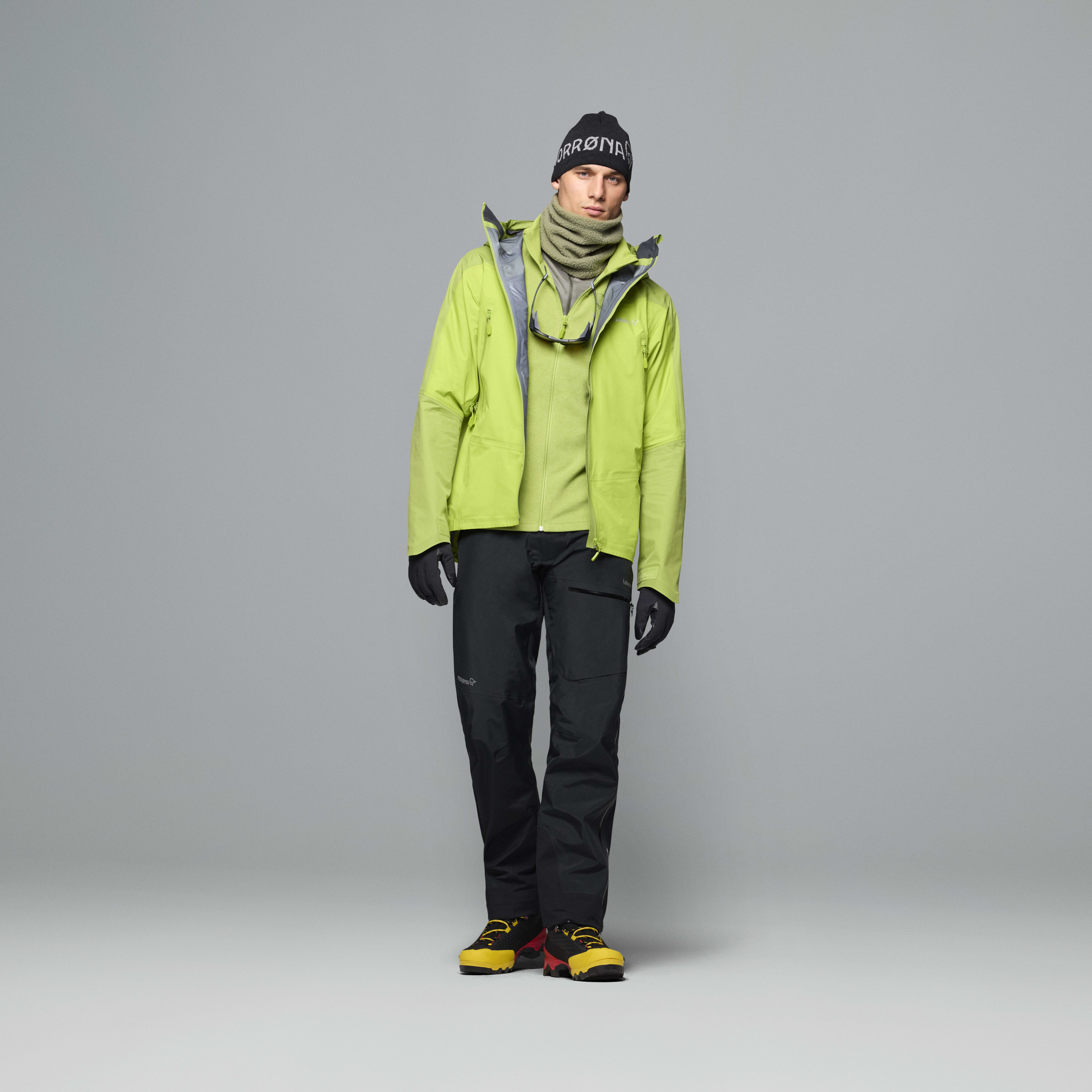 Male Look  image of falketind warm2 Jacket Dark Citron