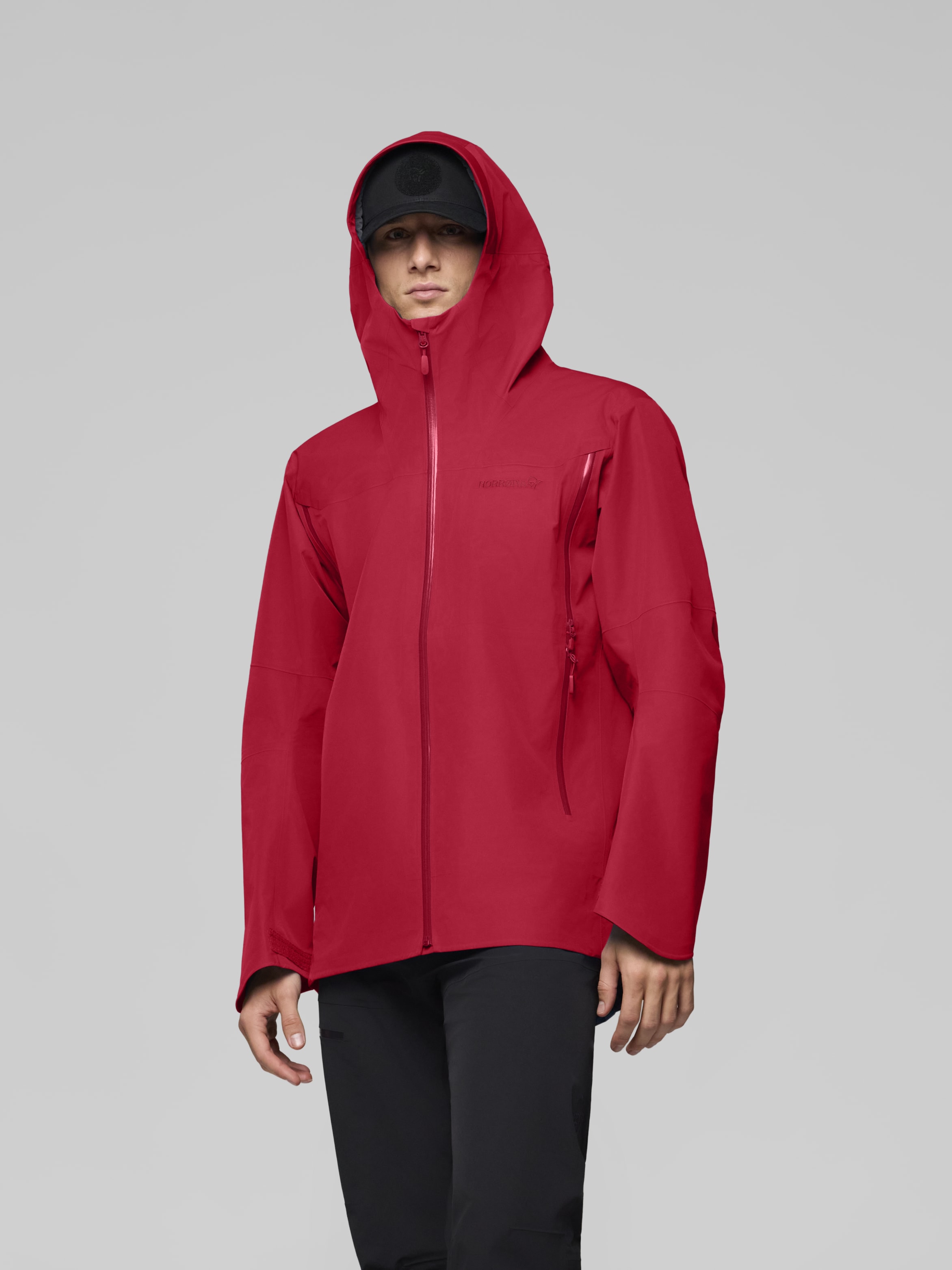 Male Look  image of femund Gore-Tex Jacket Scarlet Sage