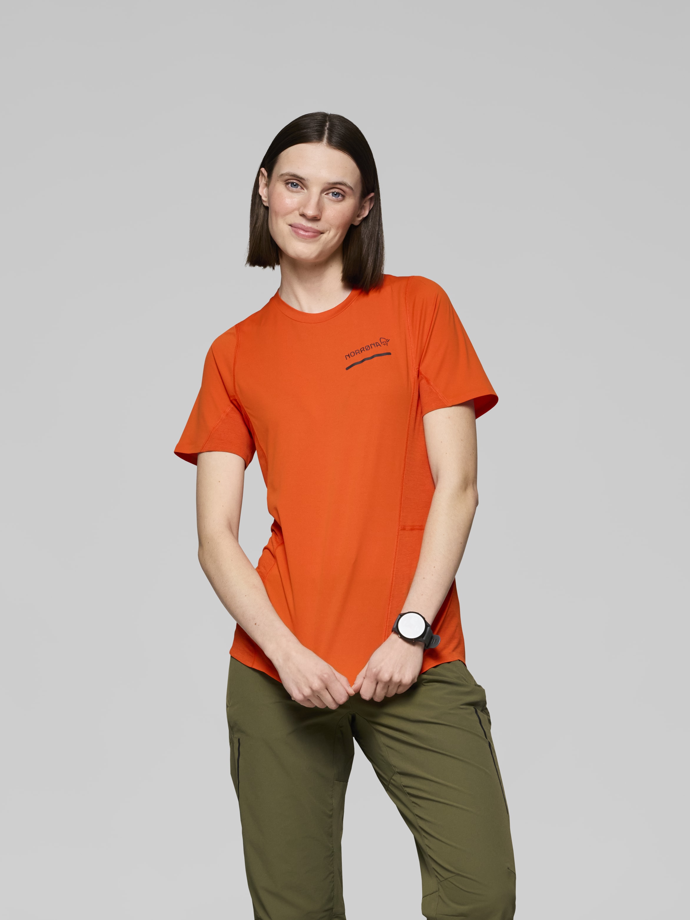 Female Look image of senja equaliser lightweight T-shirt Arednalin