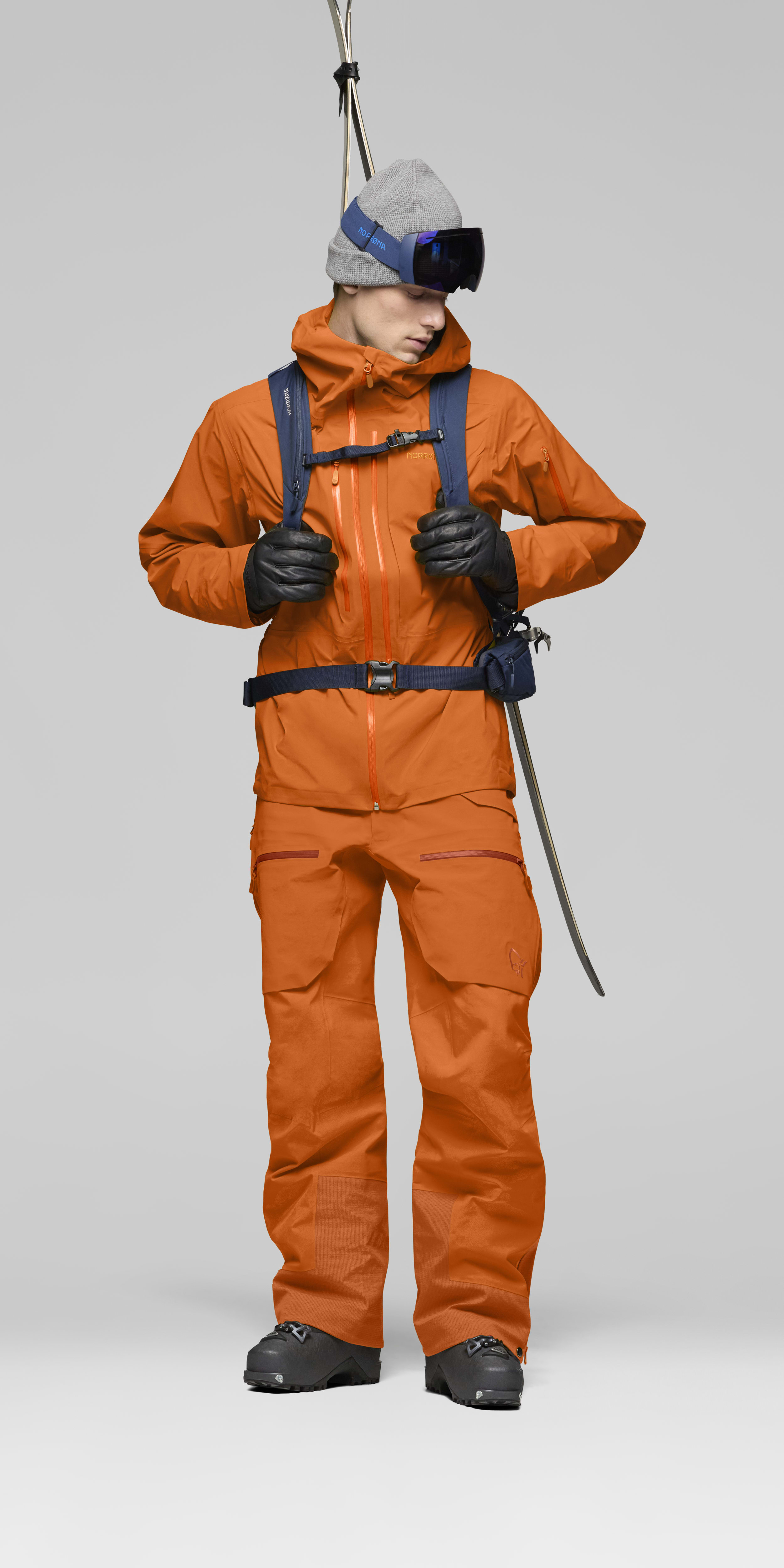 Gore-Tex Pro Jacket – Gold Flame