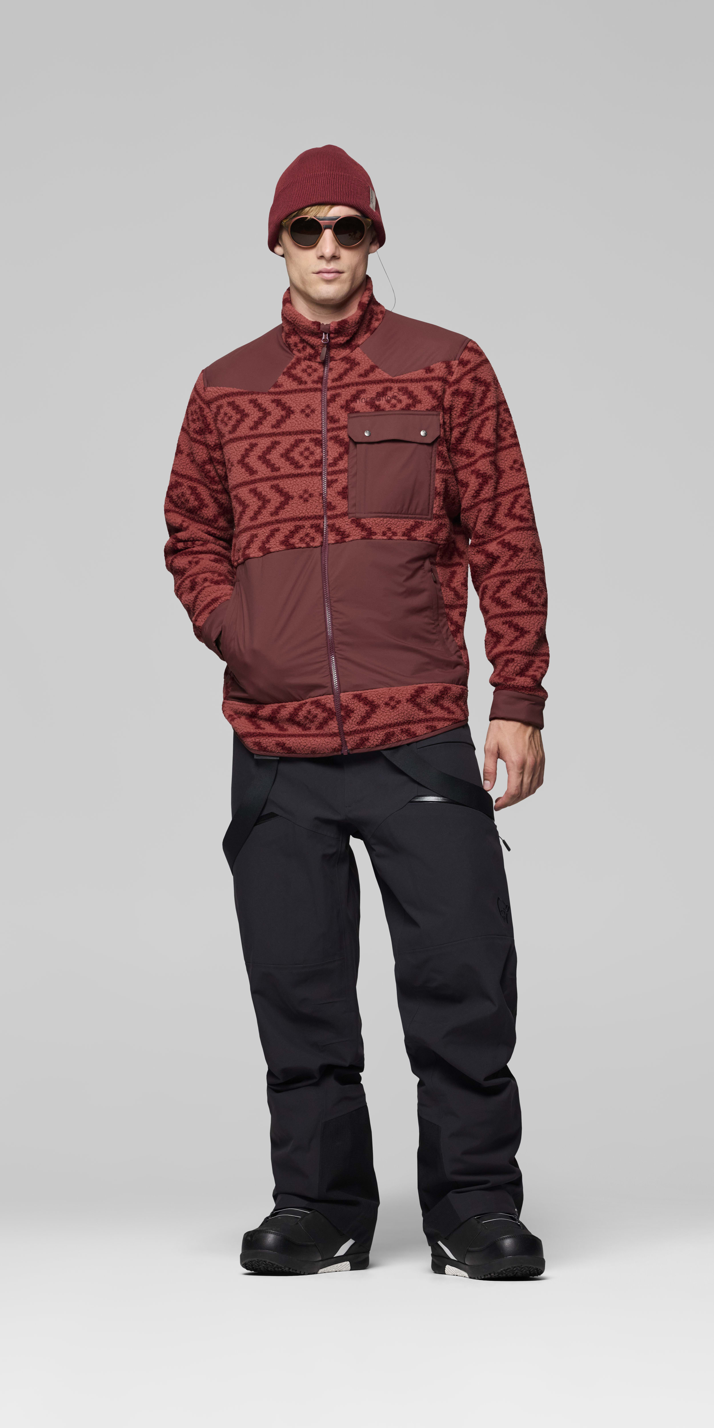 <span class="-lower">warm<sup>3</sup></span> Jacket – Cowhide/Port