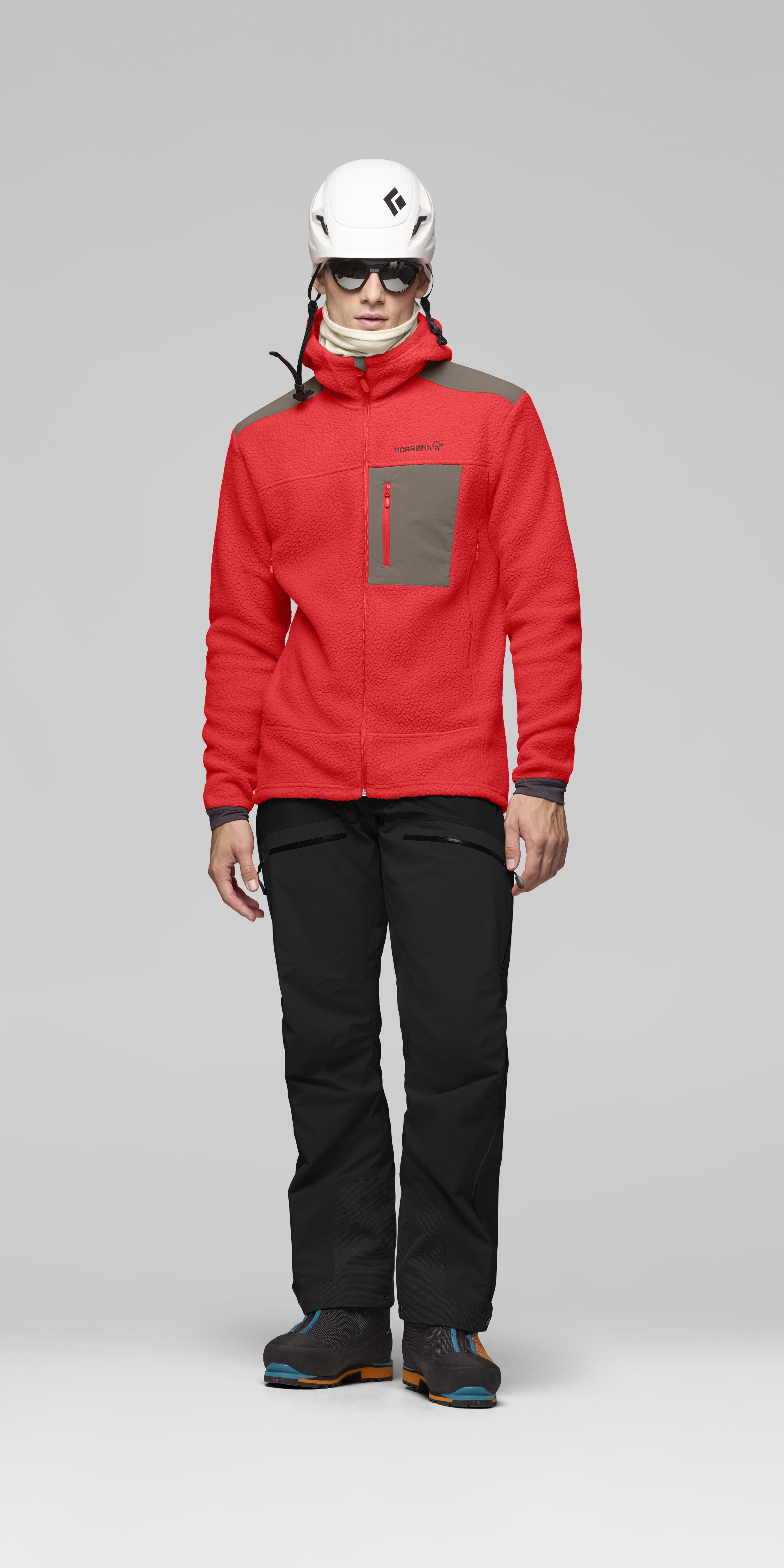 <span class="-lower">warm<sup>3</sup></span> Zip Hood – Flame Scarlet