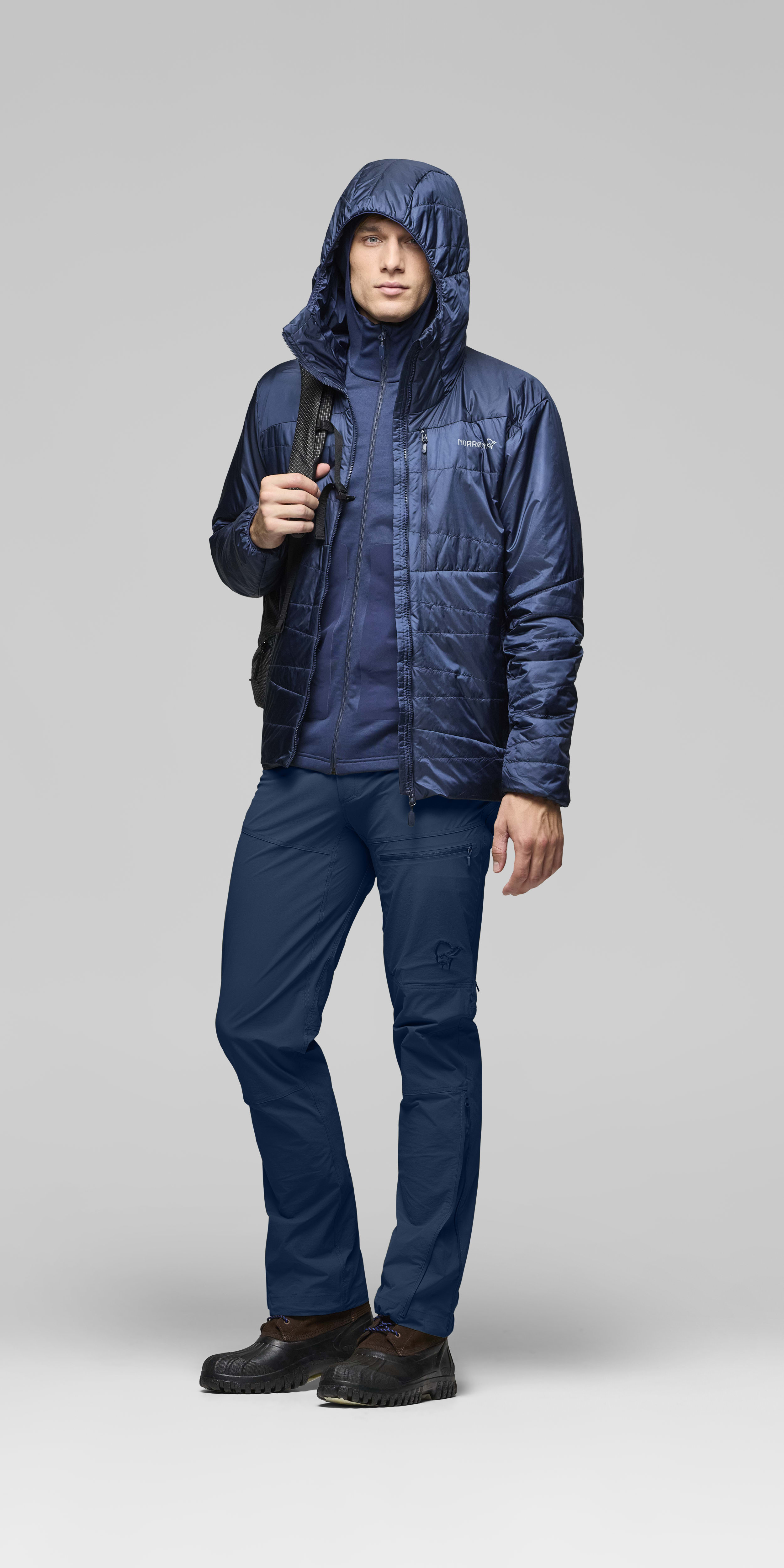 thermo40 Zip Hood – Indigo Night