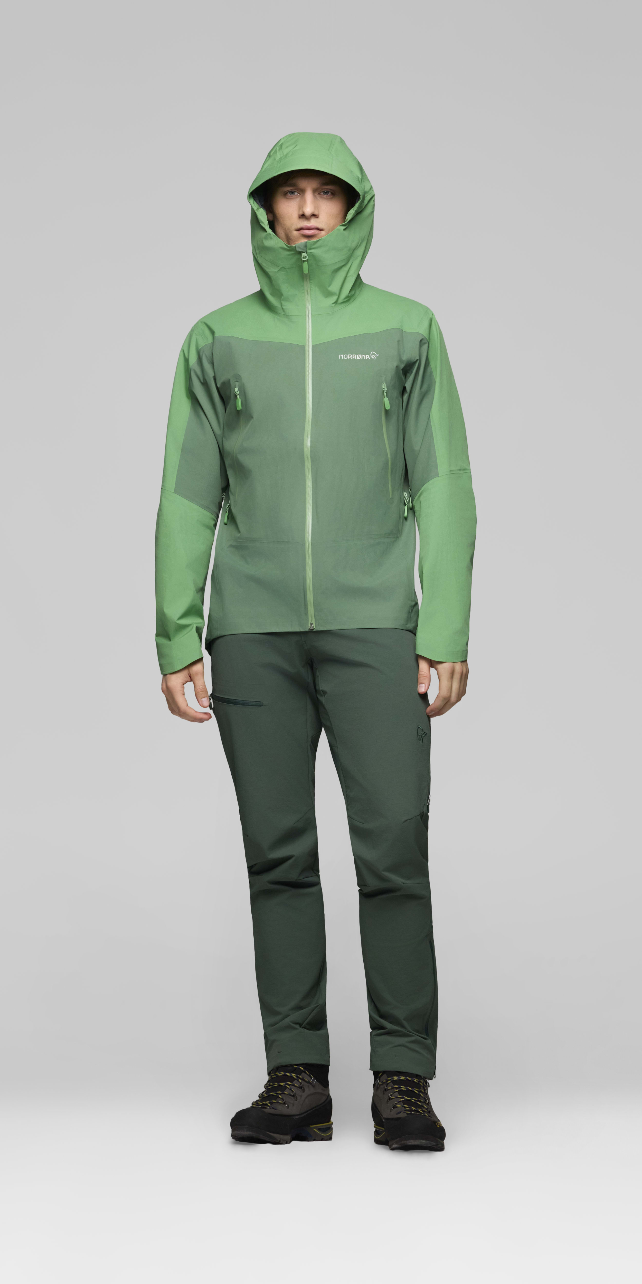 Gore-Tex Jacket – Dark Ivy/Peppermint