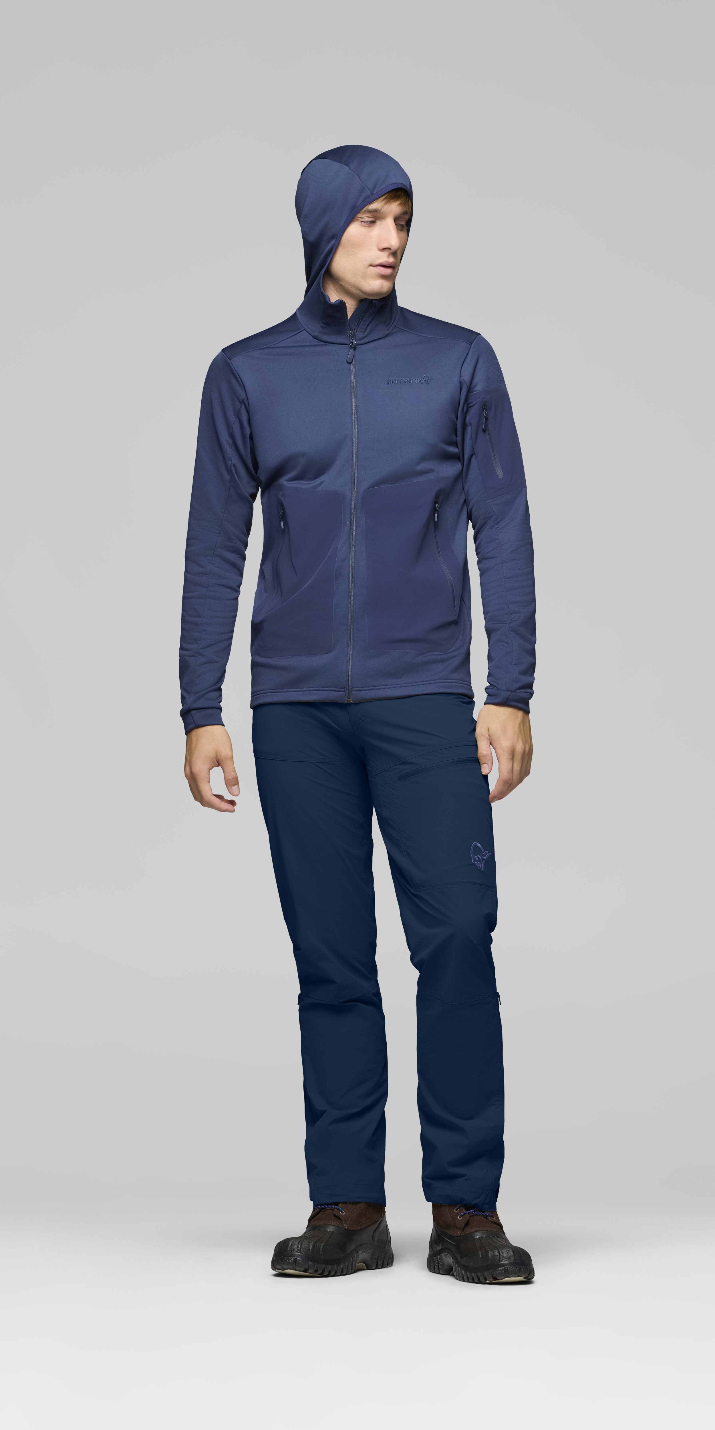 <span class="-lower">warm<sup>2</sup></span> stretch Hood – Indigo Night