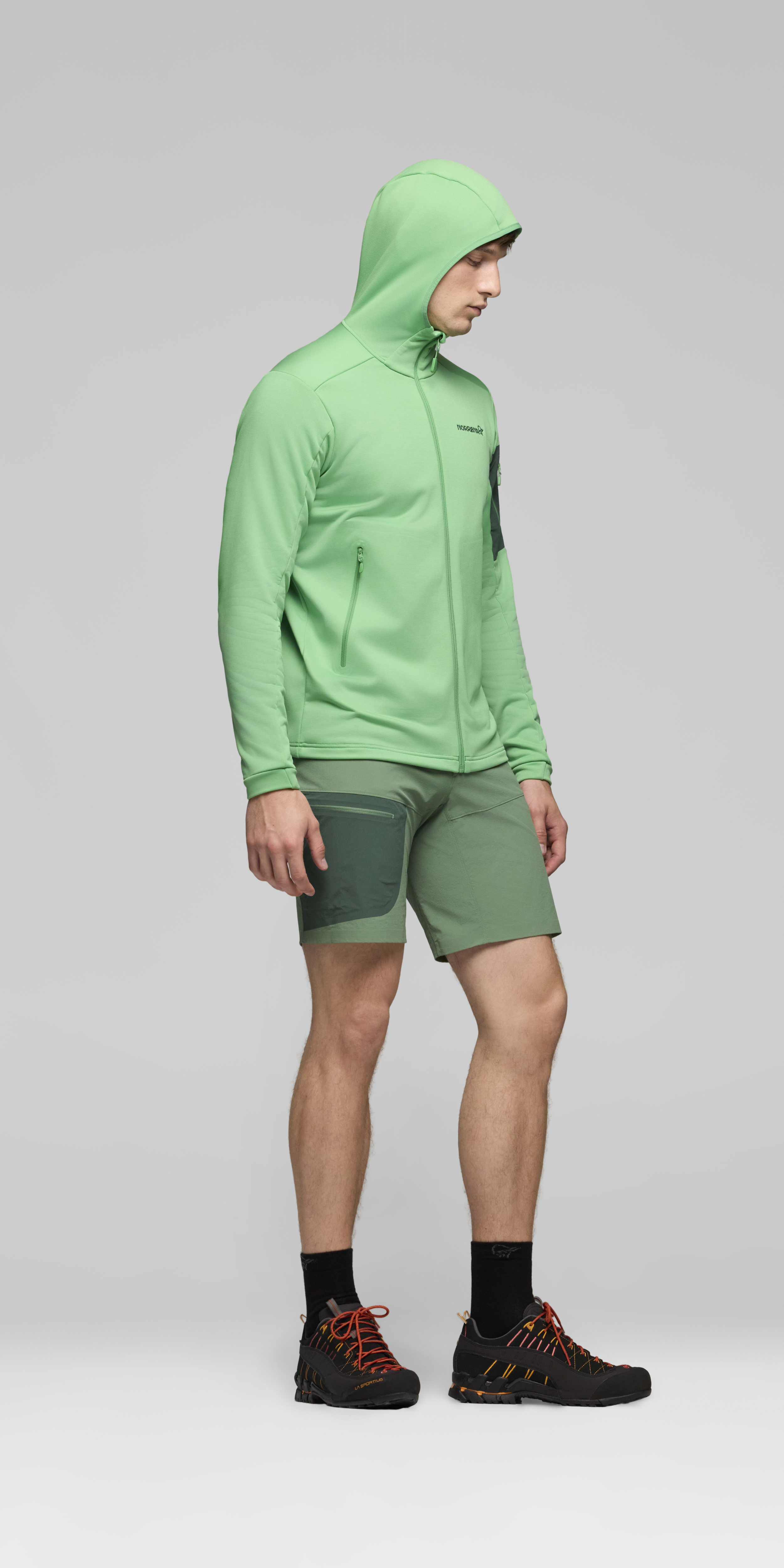 <span class="-lower">warm<sup>2</sup></span> stretch Hood – Peppermint/Jungle Green