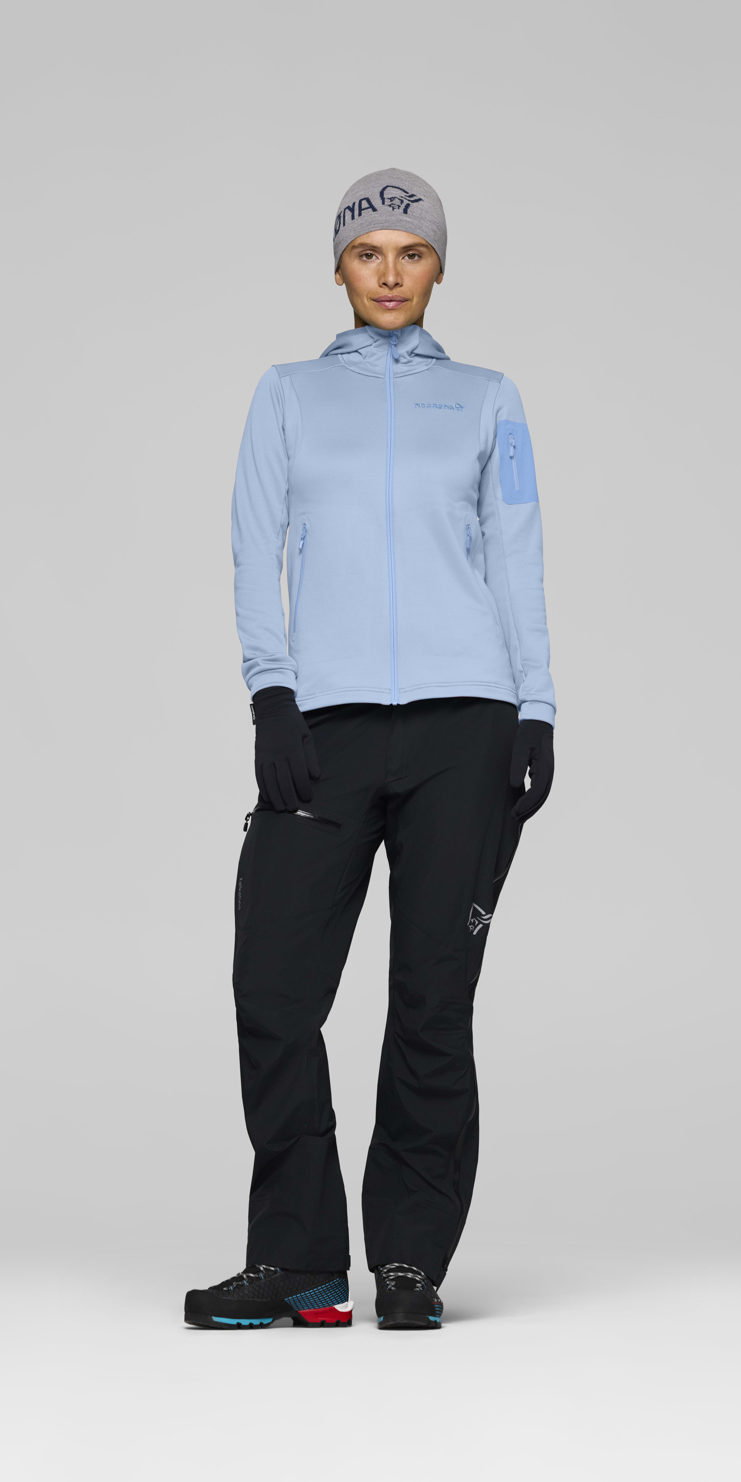 <span class="-lower">warm<sup>2</sup></span> stretch Hood – Cashmere Blue/Allure