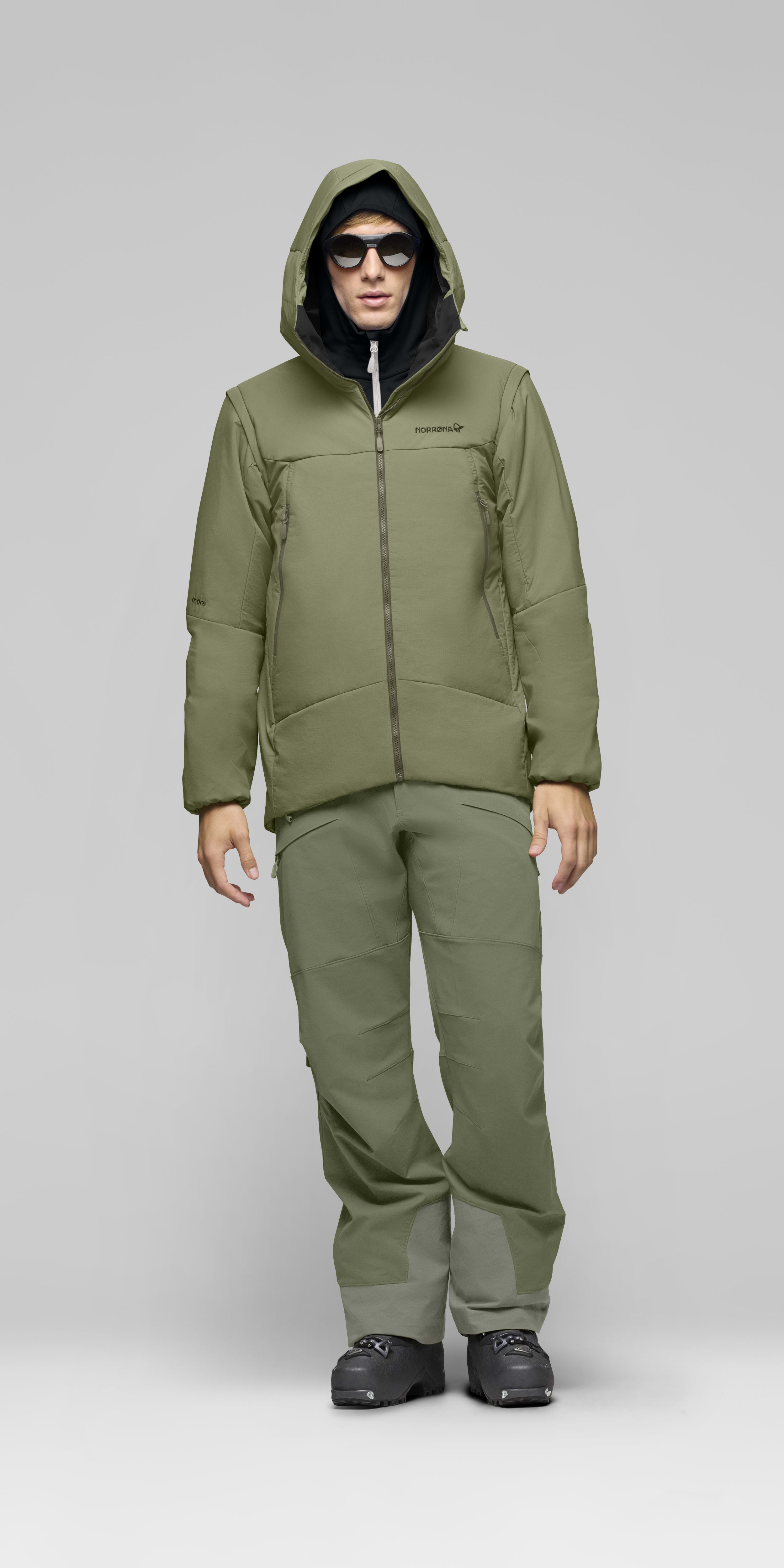 thermo60 aero200 Jacket – Deep Lichen Green