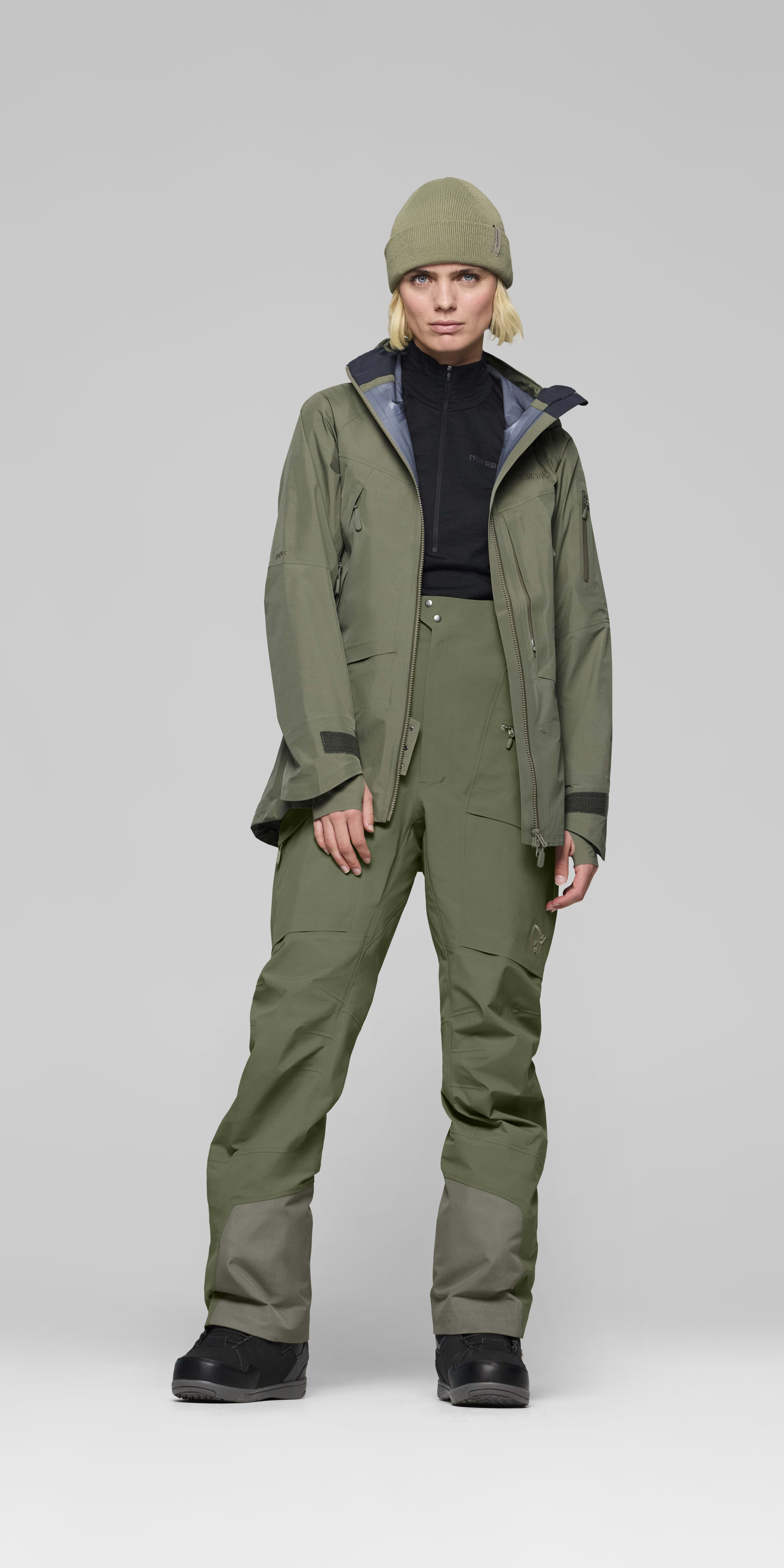 Gore-Tex Salopette – Deep Lichen Green