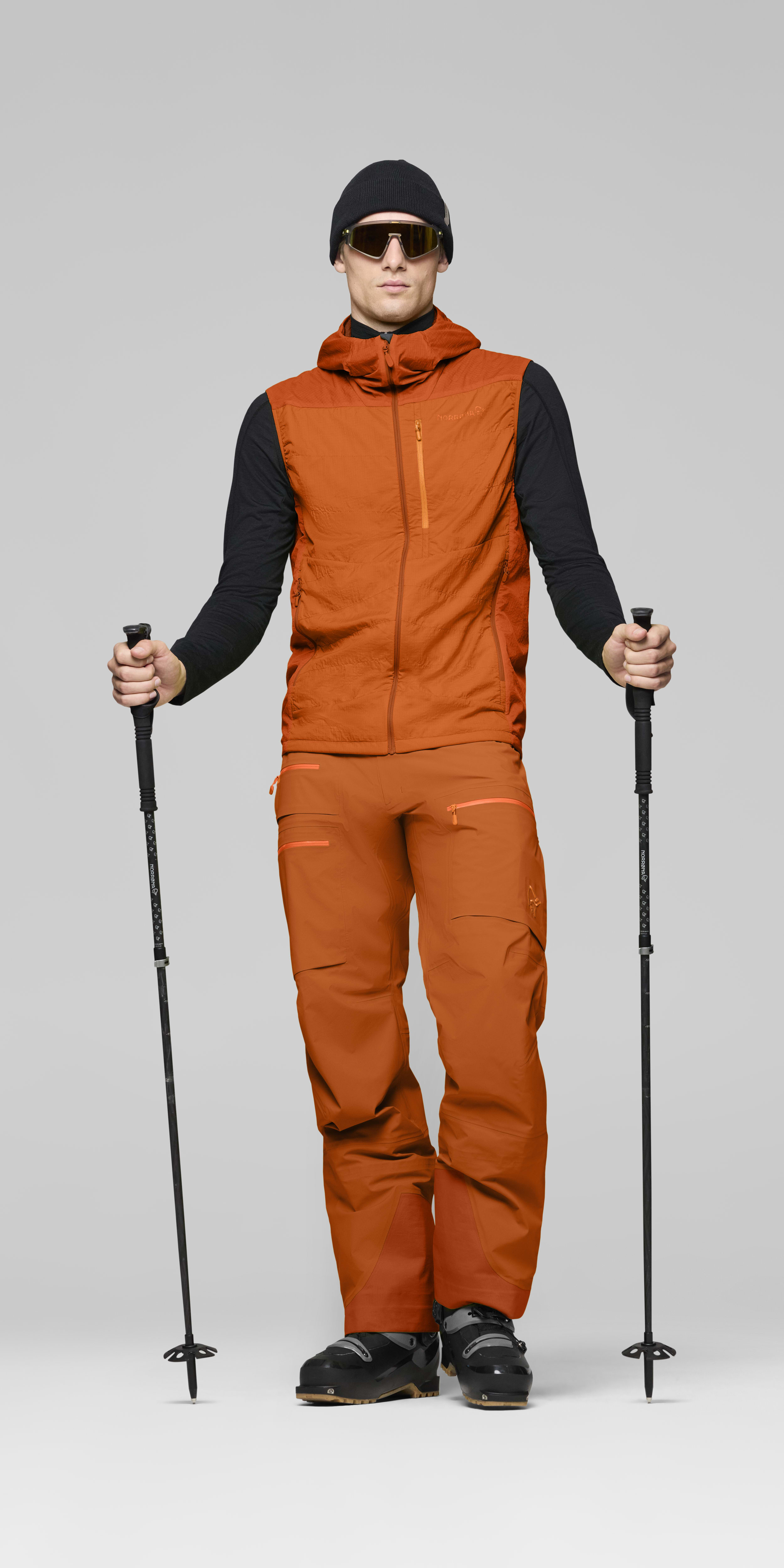thermo100active Vest – Gold Flame