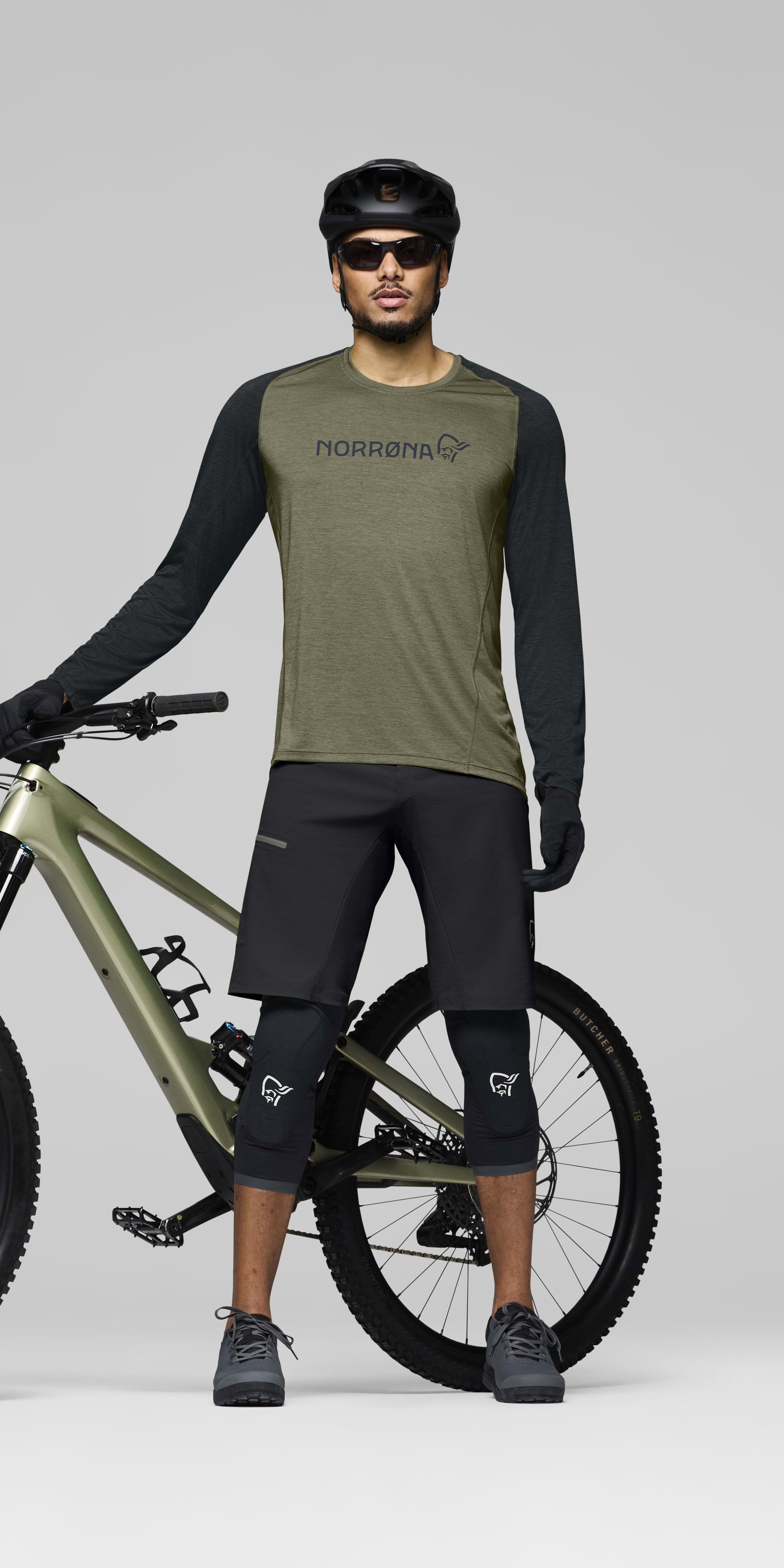 equaliser lightweight Long Sleeve – Olive Night