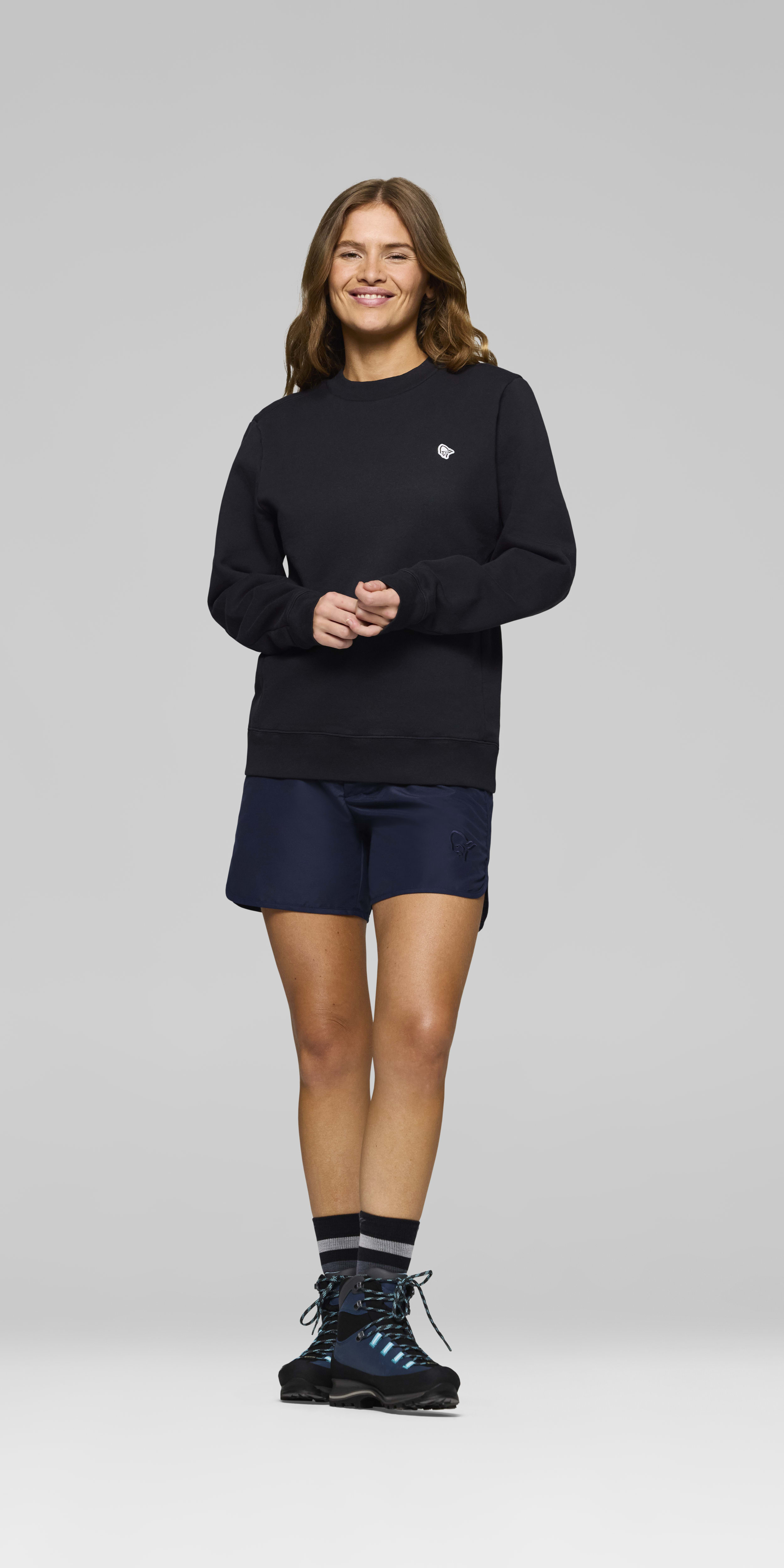 sweat Crew Neck – Caviar Black