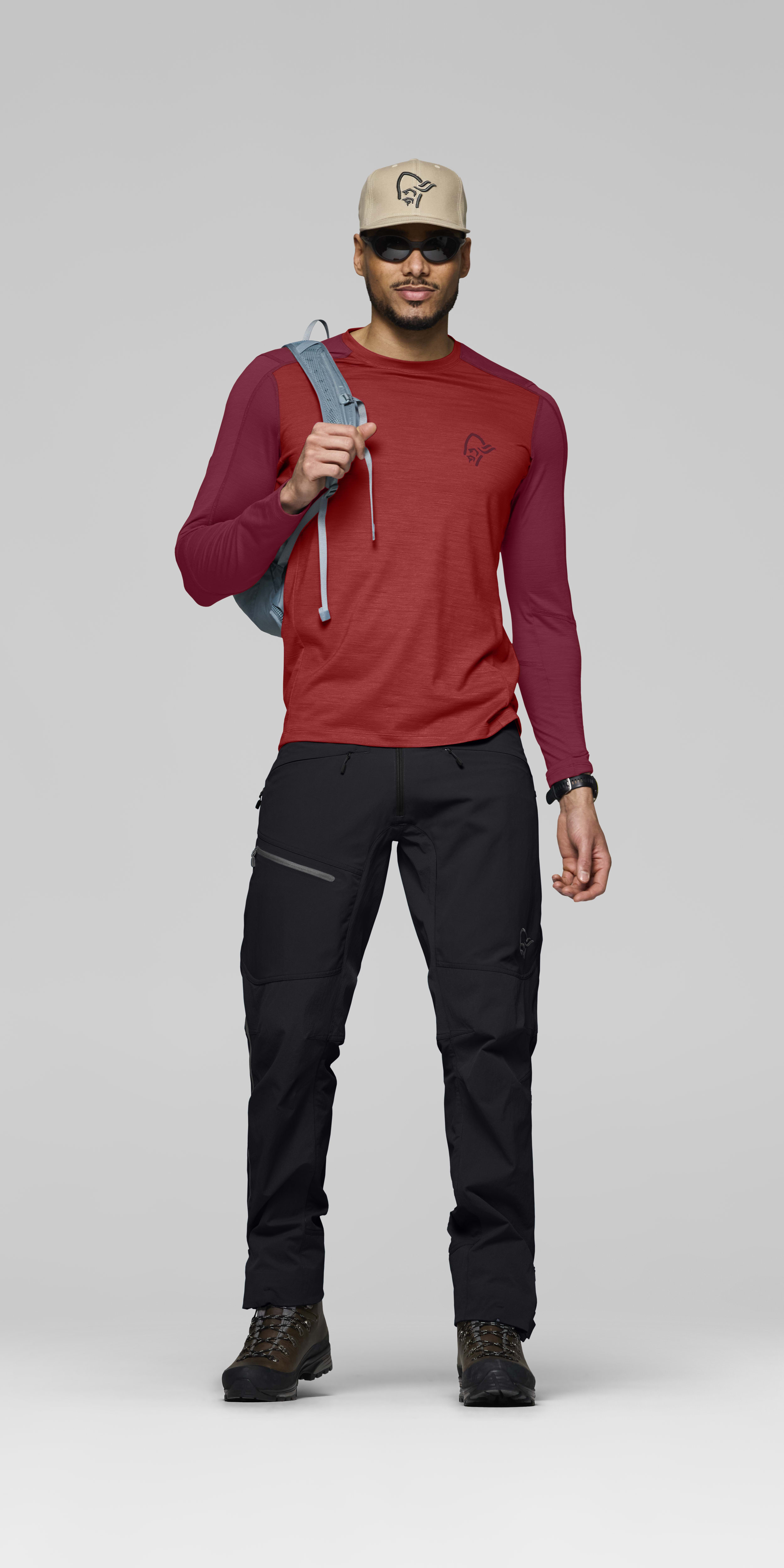 pureUll Long Sleeve – Cowhide/Port