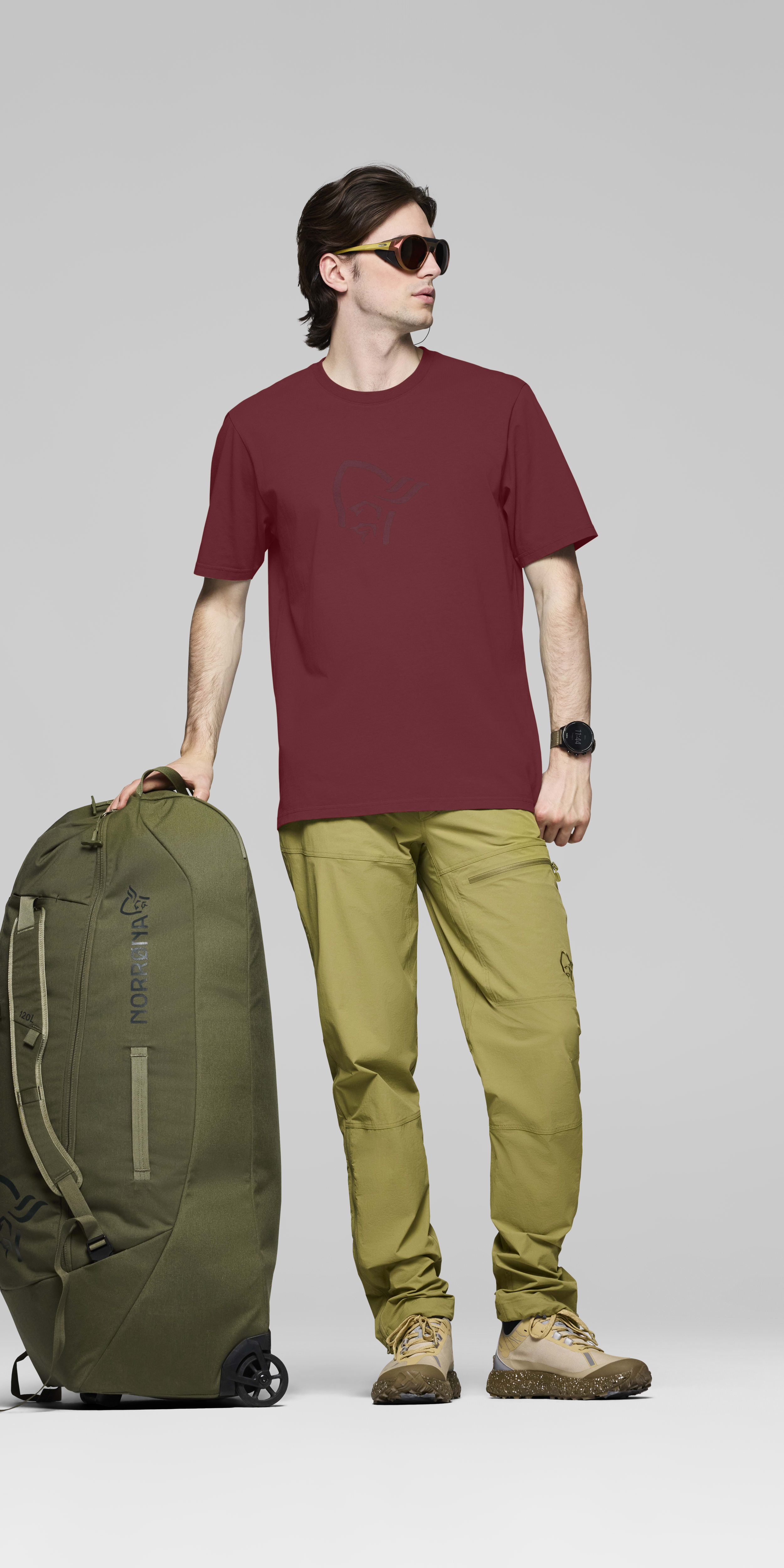 cotton viking T-shirt – Port
