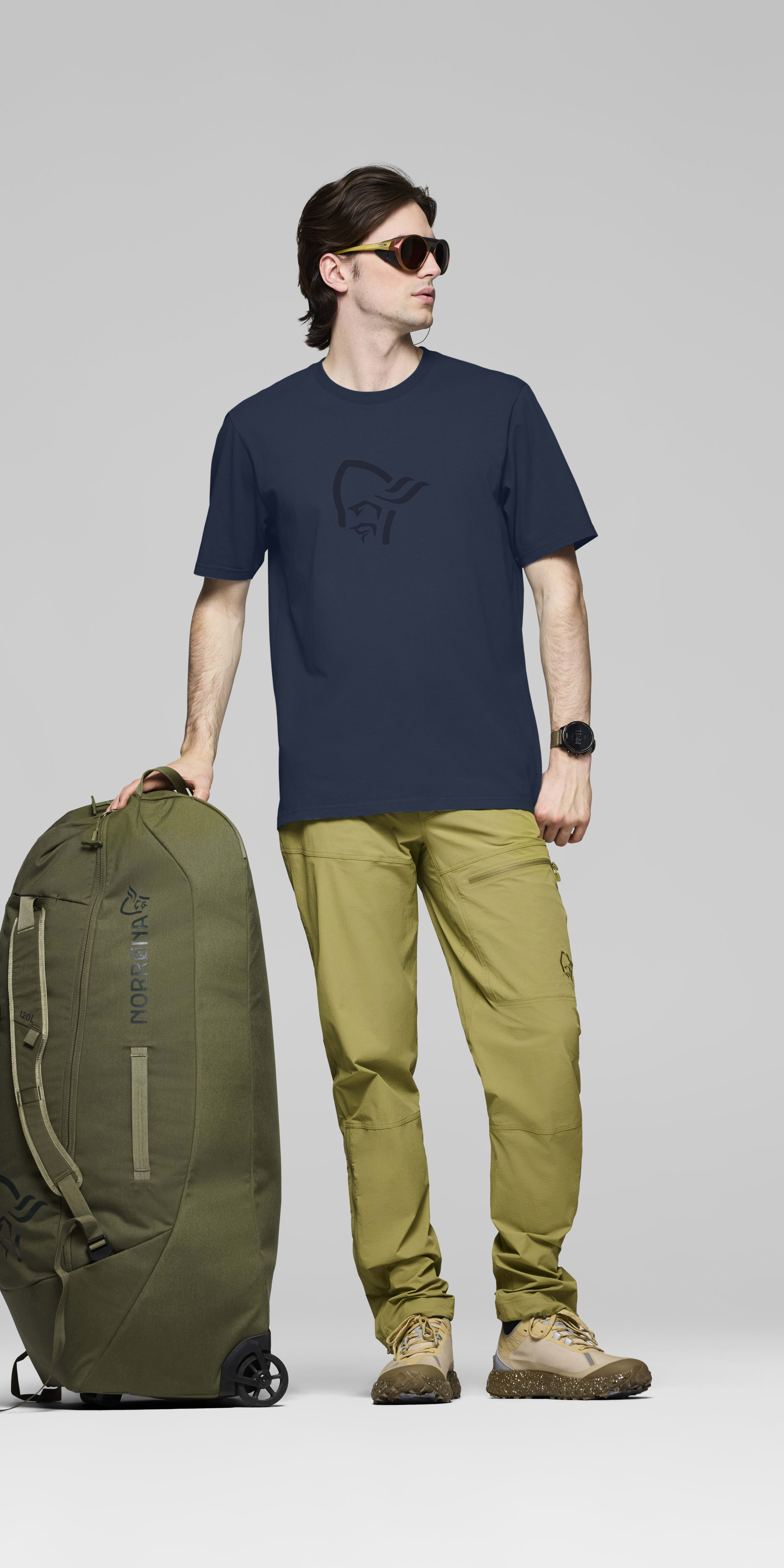 cotton viking T-shirt – Indigo Night/Sky Captain