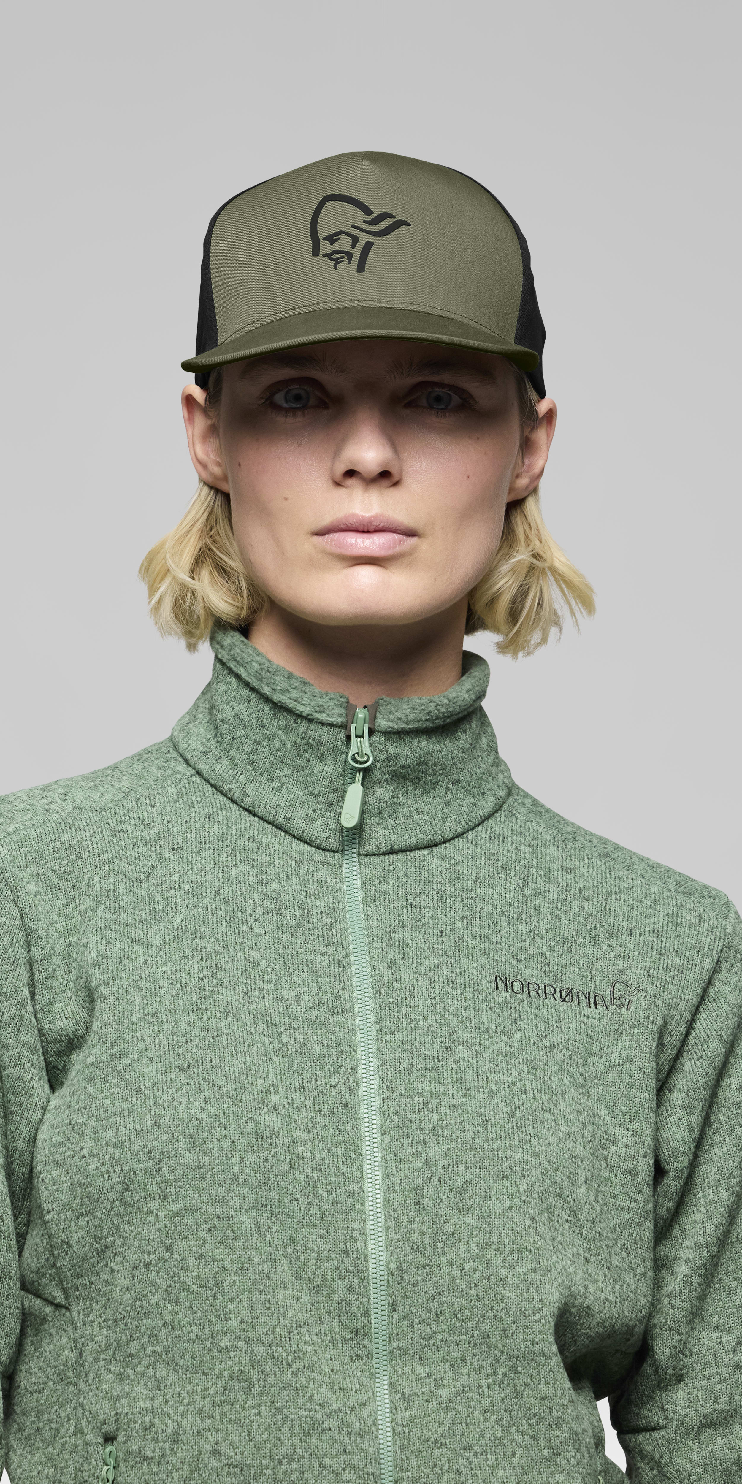 tech trucker Cap – Loden Green